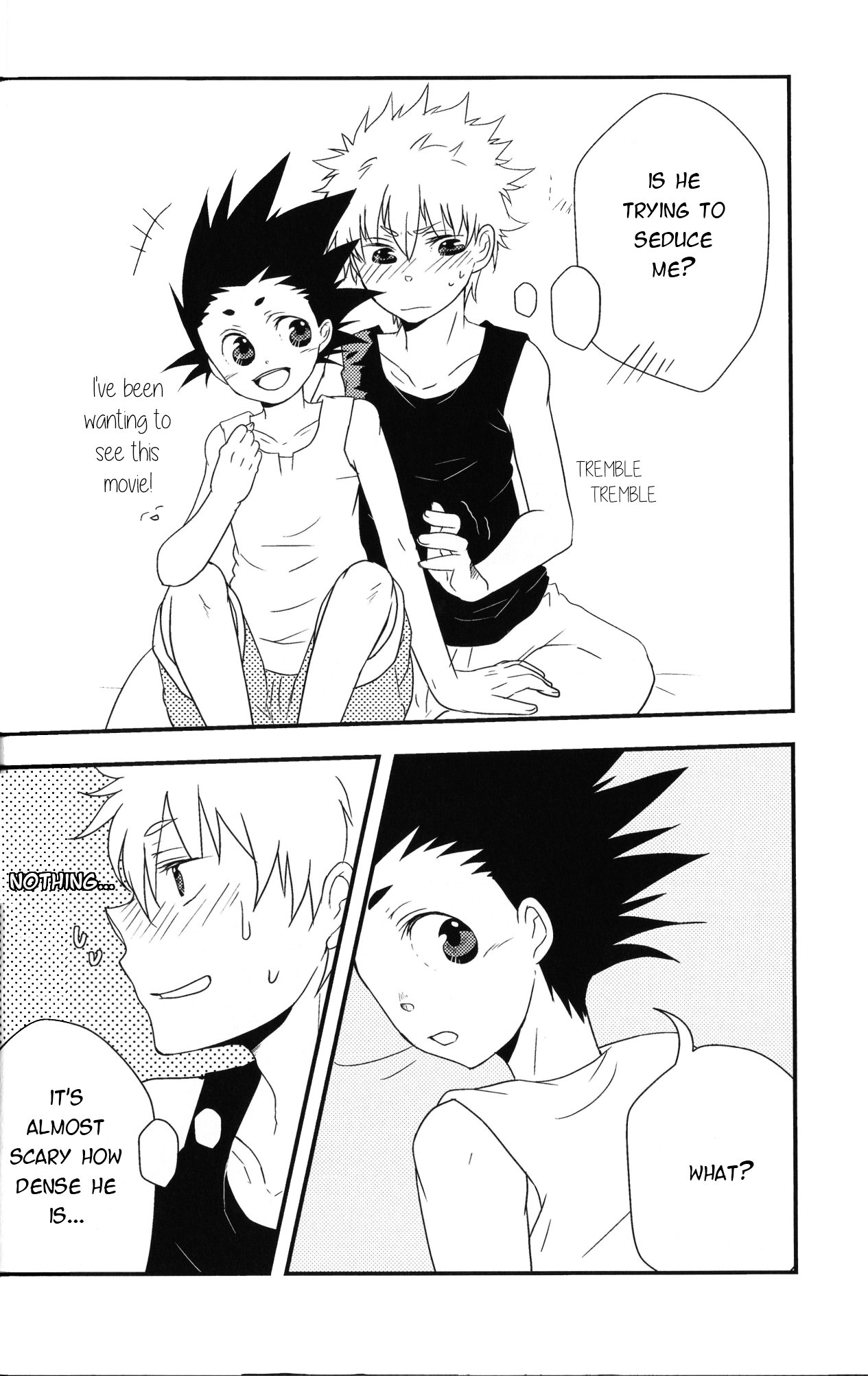 [@-あっとまぁく- (よろず)] LOVE ME (ハンター×ハンター) [英訳]