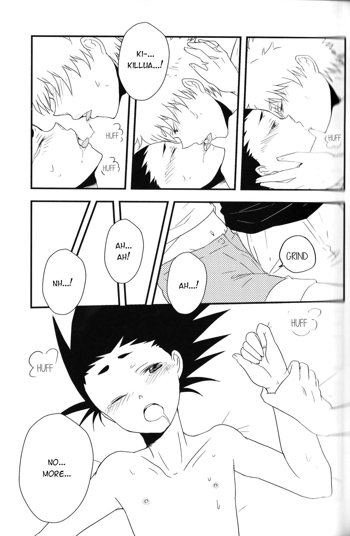 [@-あっとまぁく- (よろず)] LOVE ME (ハンター×ハンター) [英訳]