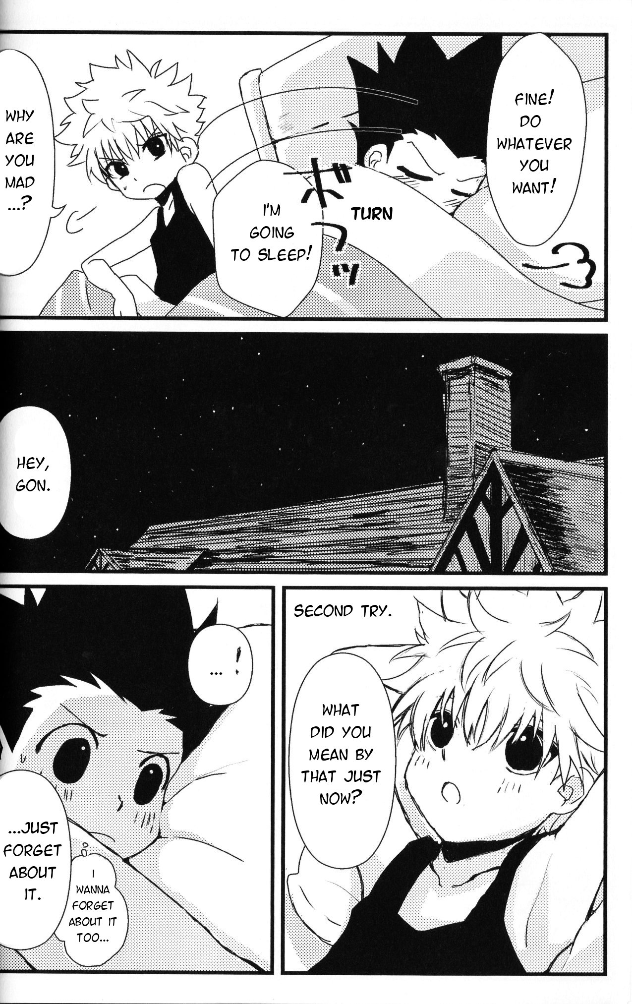 [@-あっとまぁく- (よろず)] LOVE ME (ハンター×ハンター) [英訳]