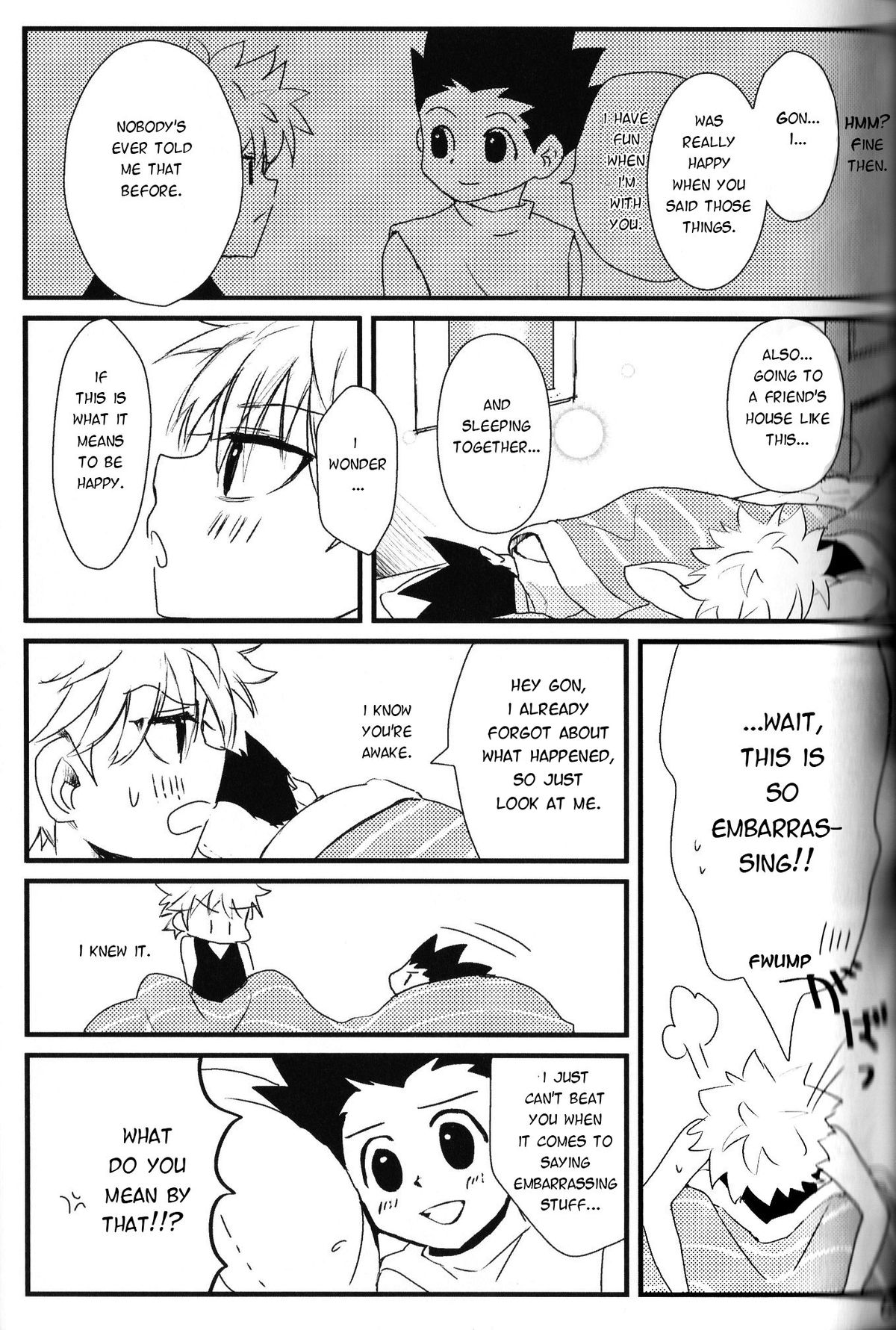 [@-あっとまぁく- (よろず)] LOVE ME (ハンター×ハンター) [英訳]