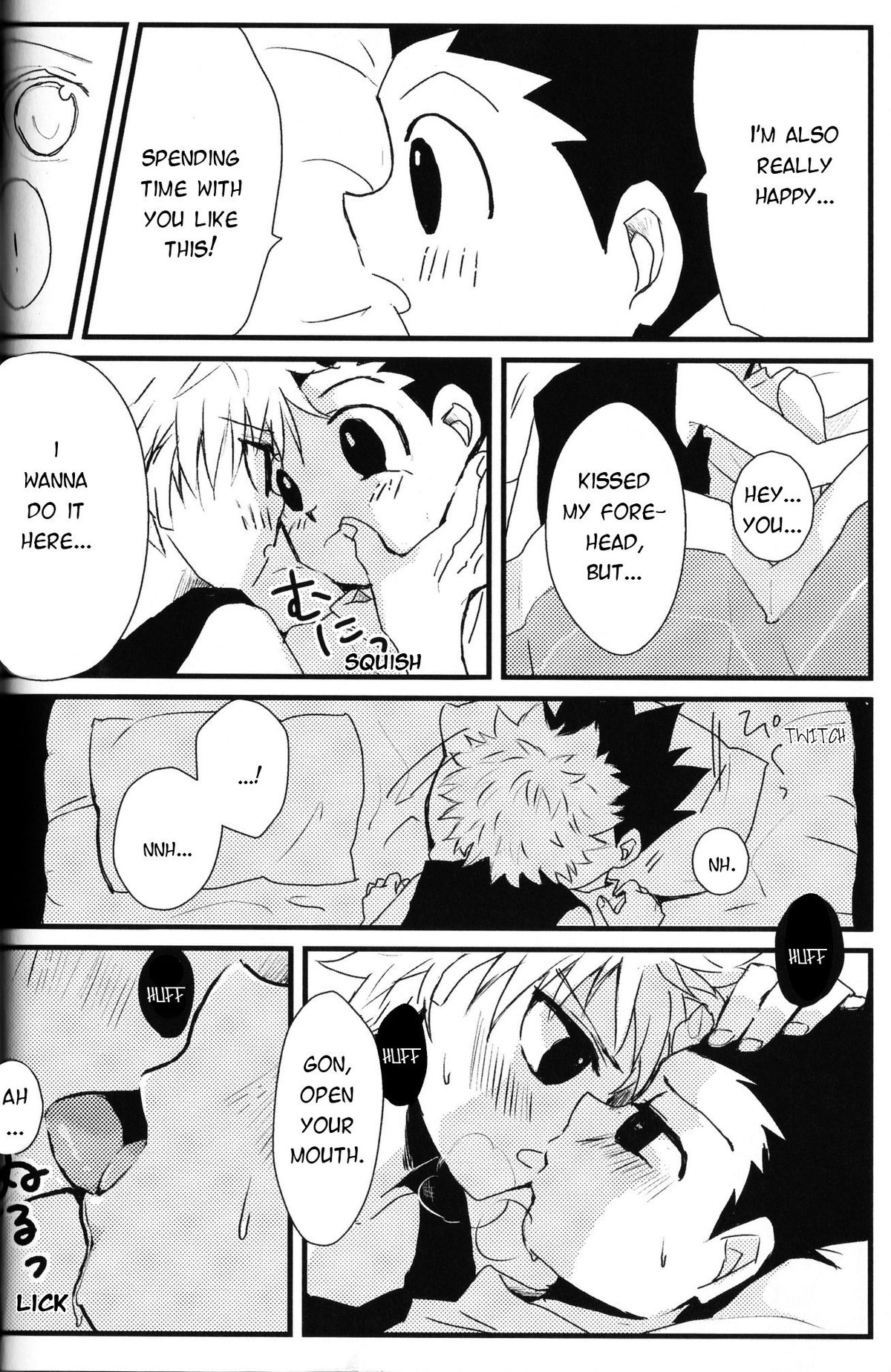 [@-あっとまぁく- (よろず)] LOVE ME (ハンター×ハンター) [英訳]