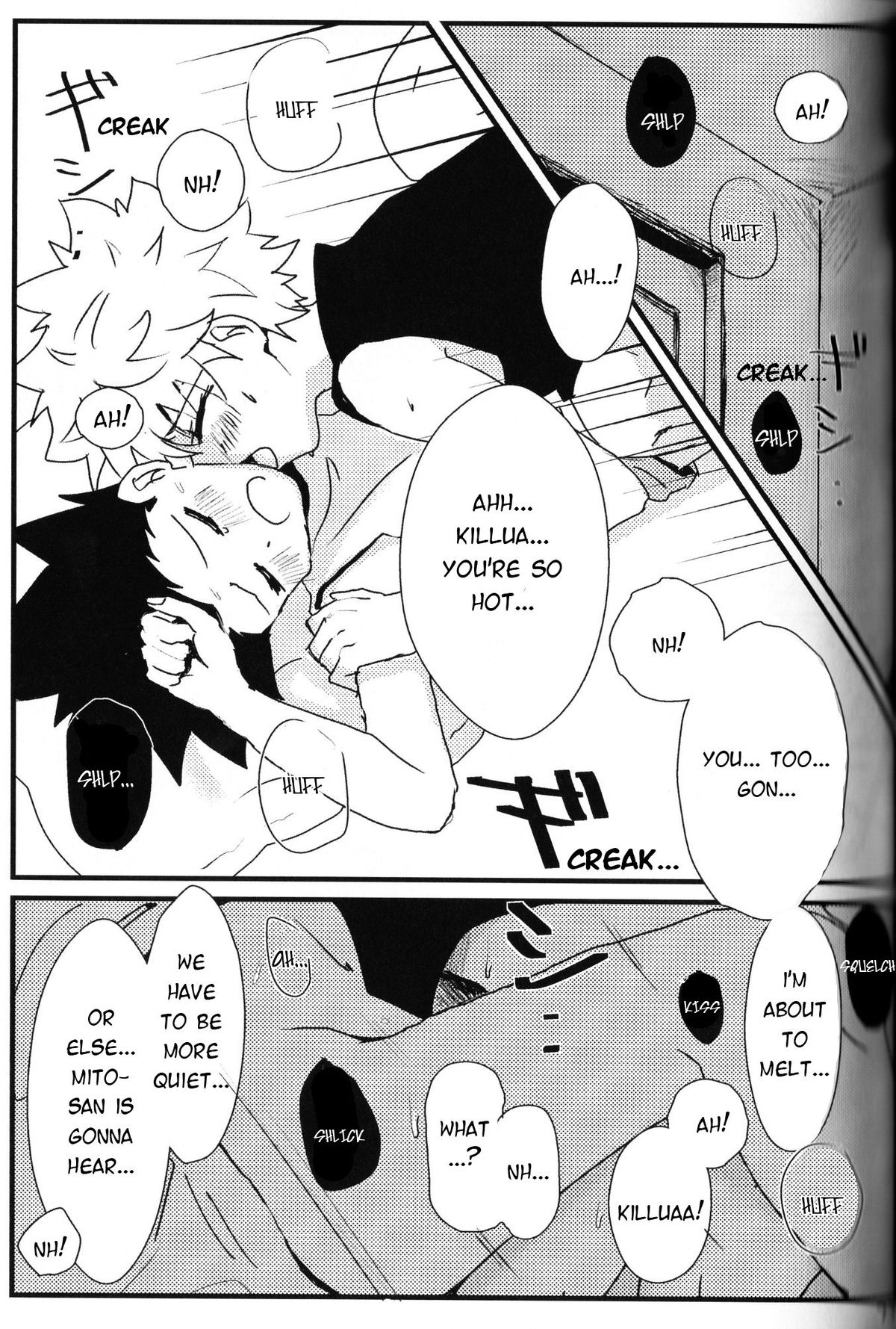 [@-あっとまぁく- (よろず)] LOVE ME (ハンター×ハンター) [英訳]