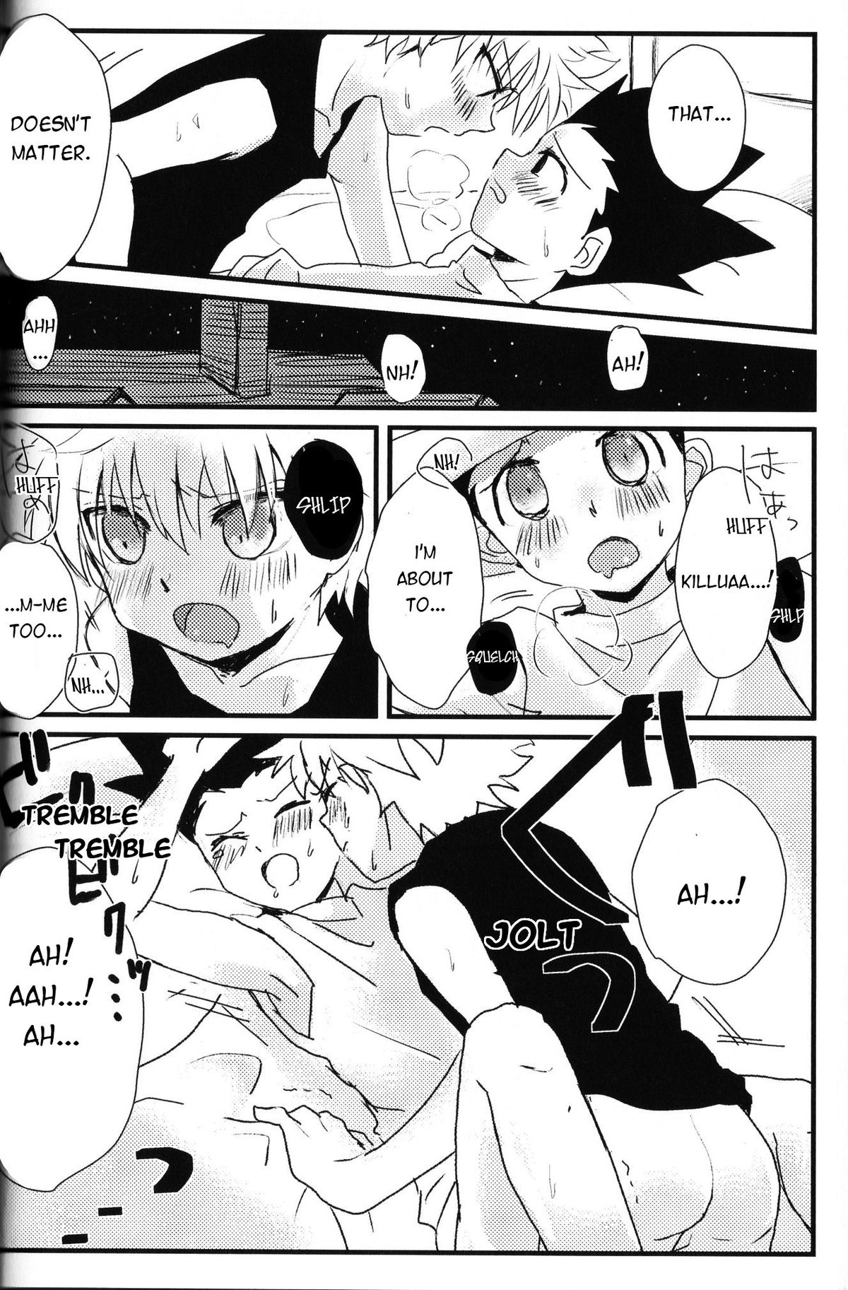 [@-あっとまぁく- (よろず)] LOVE ME (ハンター×ハンター) [英訳]