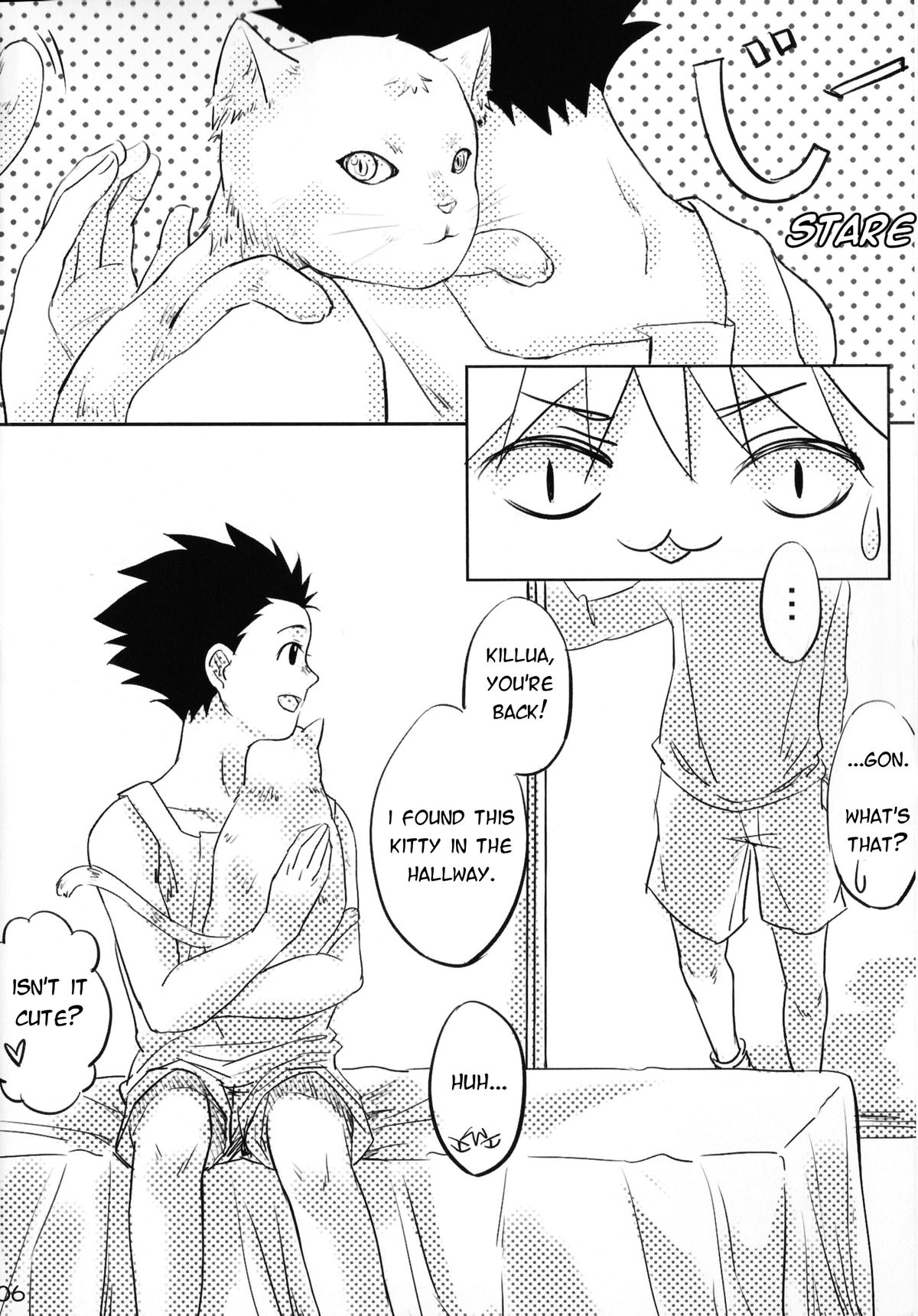 [@-あっとまぁく- (よろず)] LOVE ME (ハンター×ハンター) [英訳]