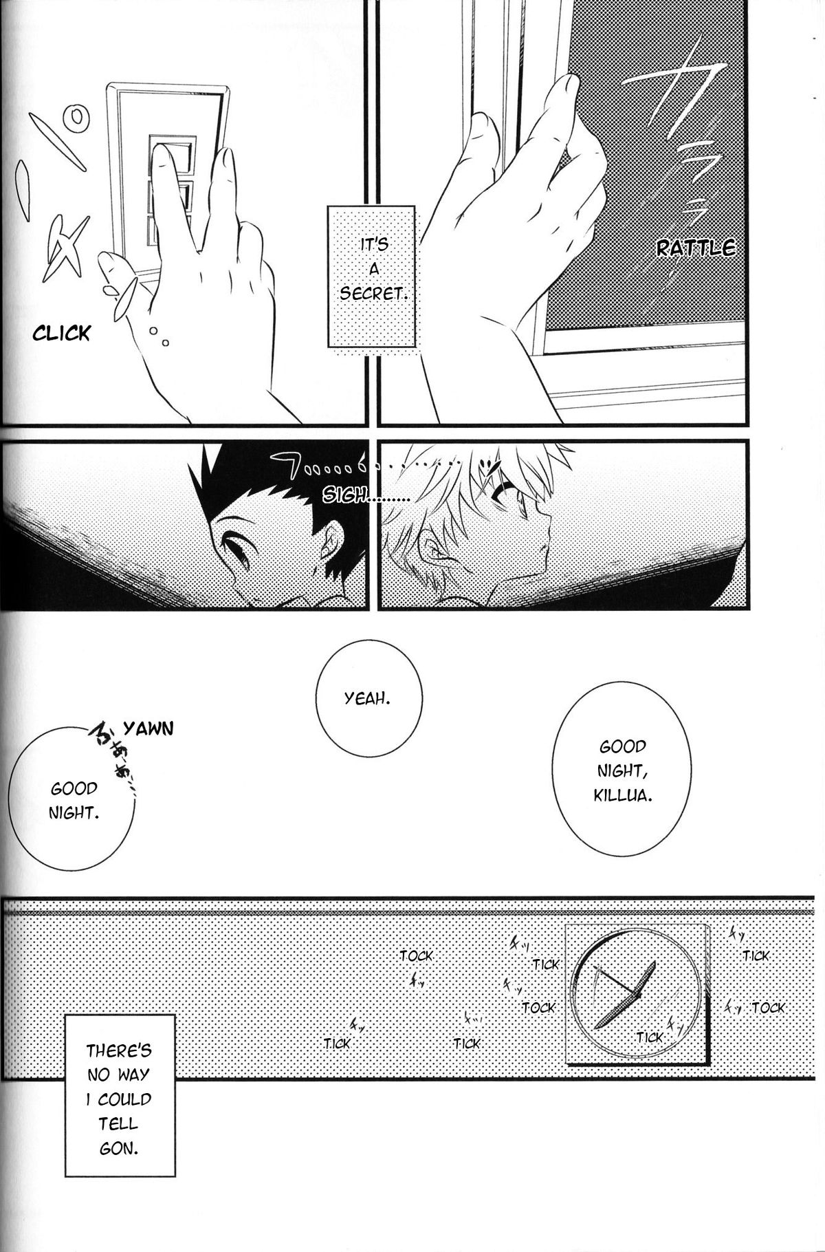 [@-あっとまぁく- (よろず)] LOVE ME (ハンター×ハンター) [英訳]