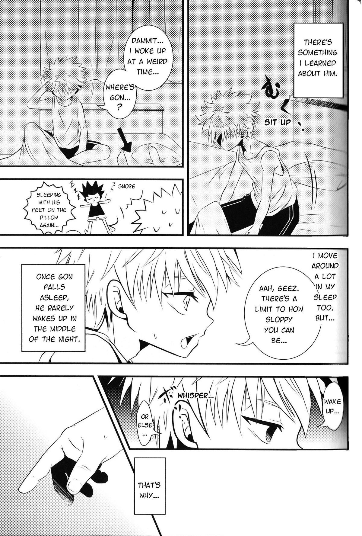 [@-あっとまぁく- (よろず)] LOVE ME (ハンター×ハンター) [英訳]