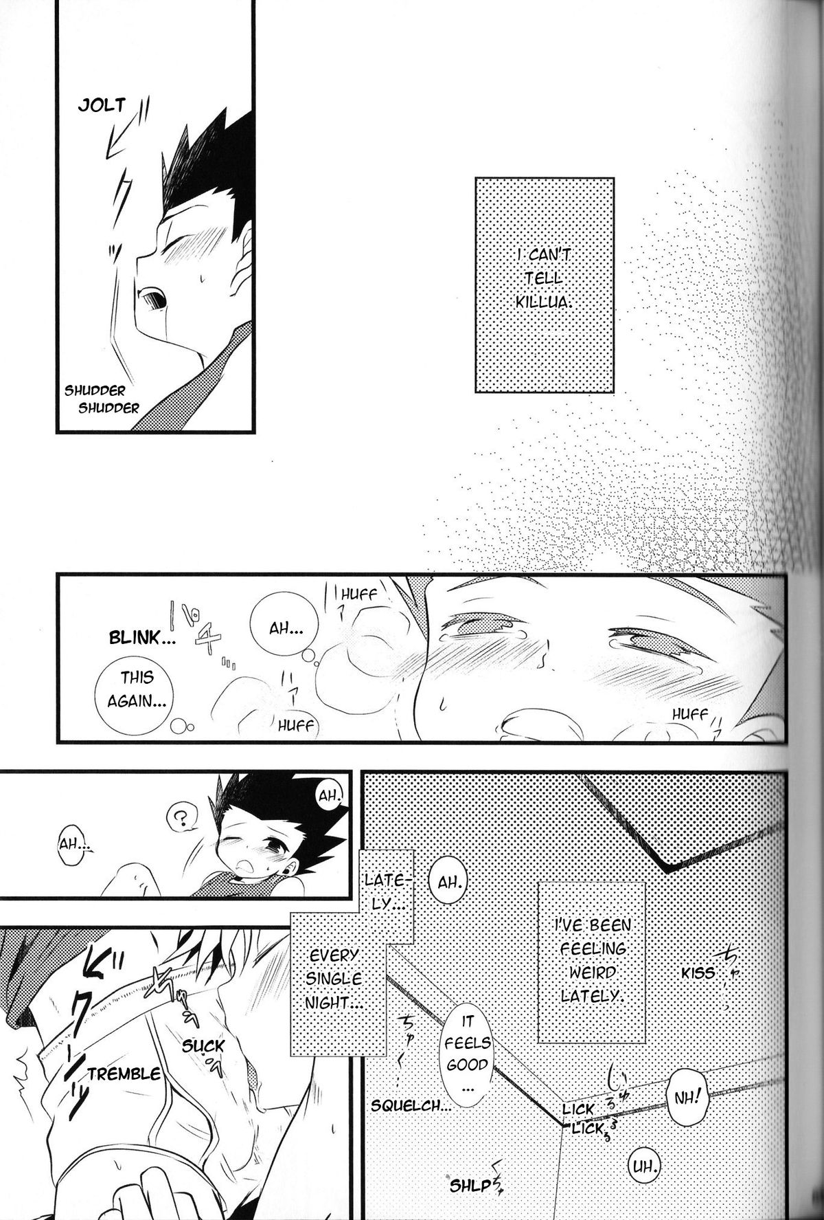 [@-あっとまぁく- (よろず)] LOVE ME (ハンター×ハンター) [英訳]