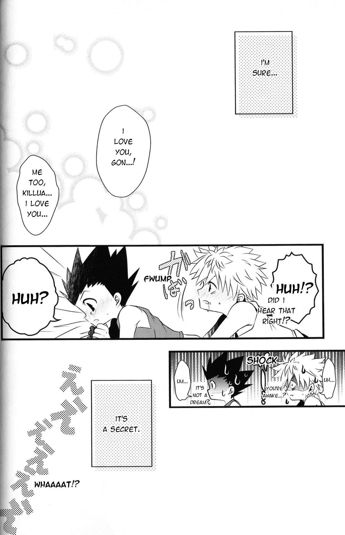 [@-あっとまぁく- (よろず)] LOVE ME (ハンター×ハンター) [英訳]