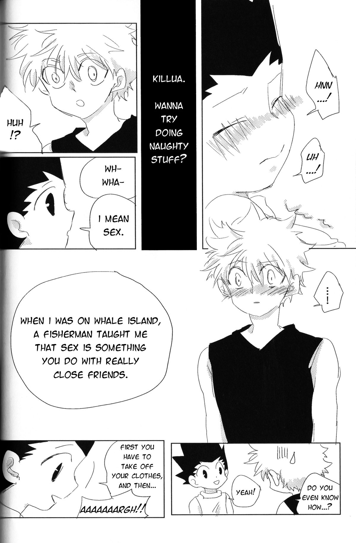 [@-あっとまぁく- (よろず)] LOVE ME (ハンター×ハンター) [英訳]