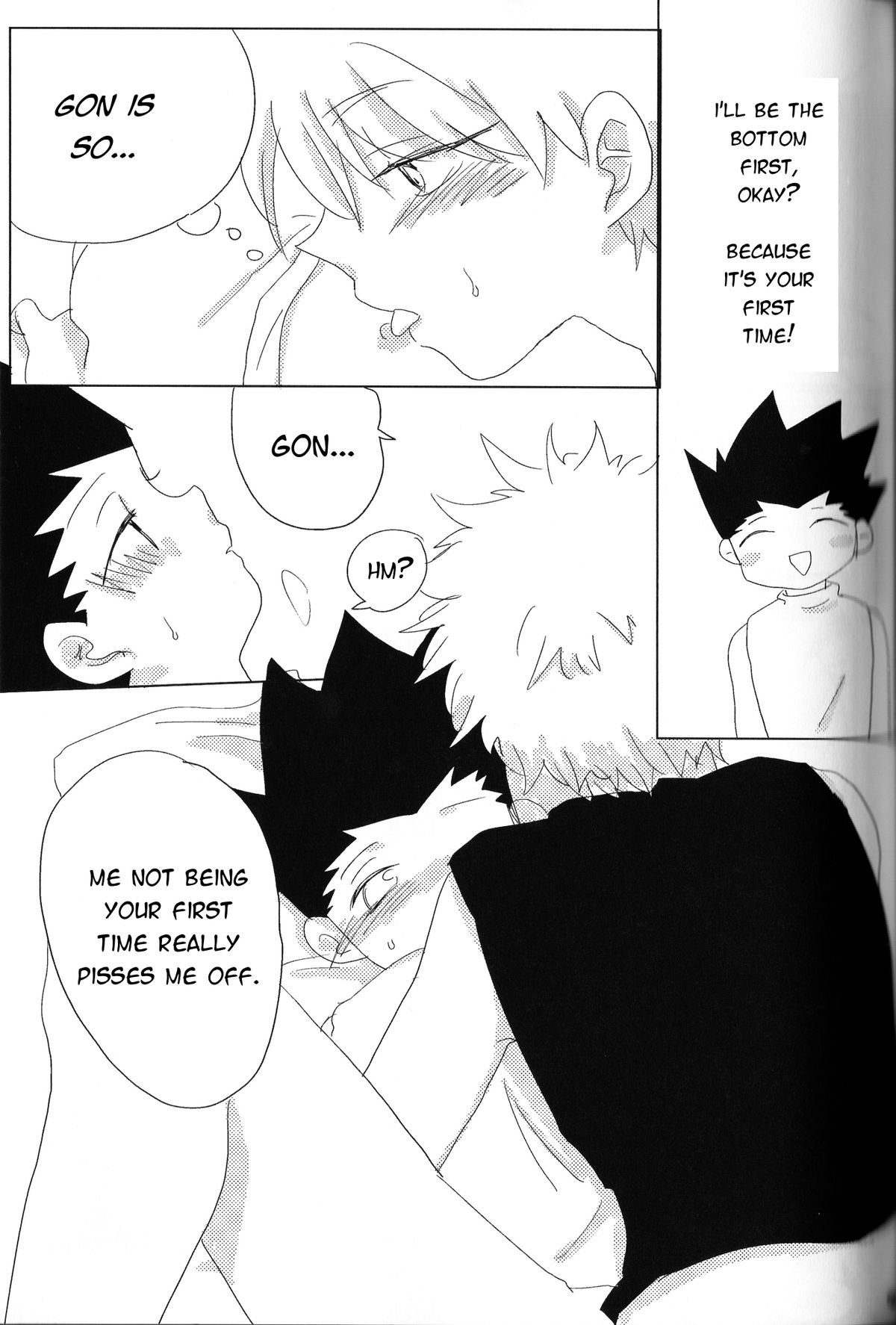 [@-あっとまぁく- (よろず)] LOVE ME (ハンター×ハンター) [英訳]