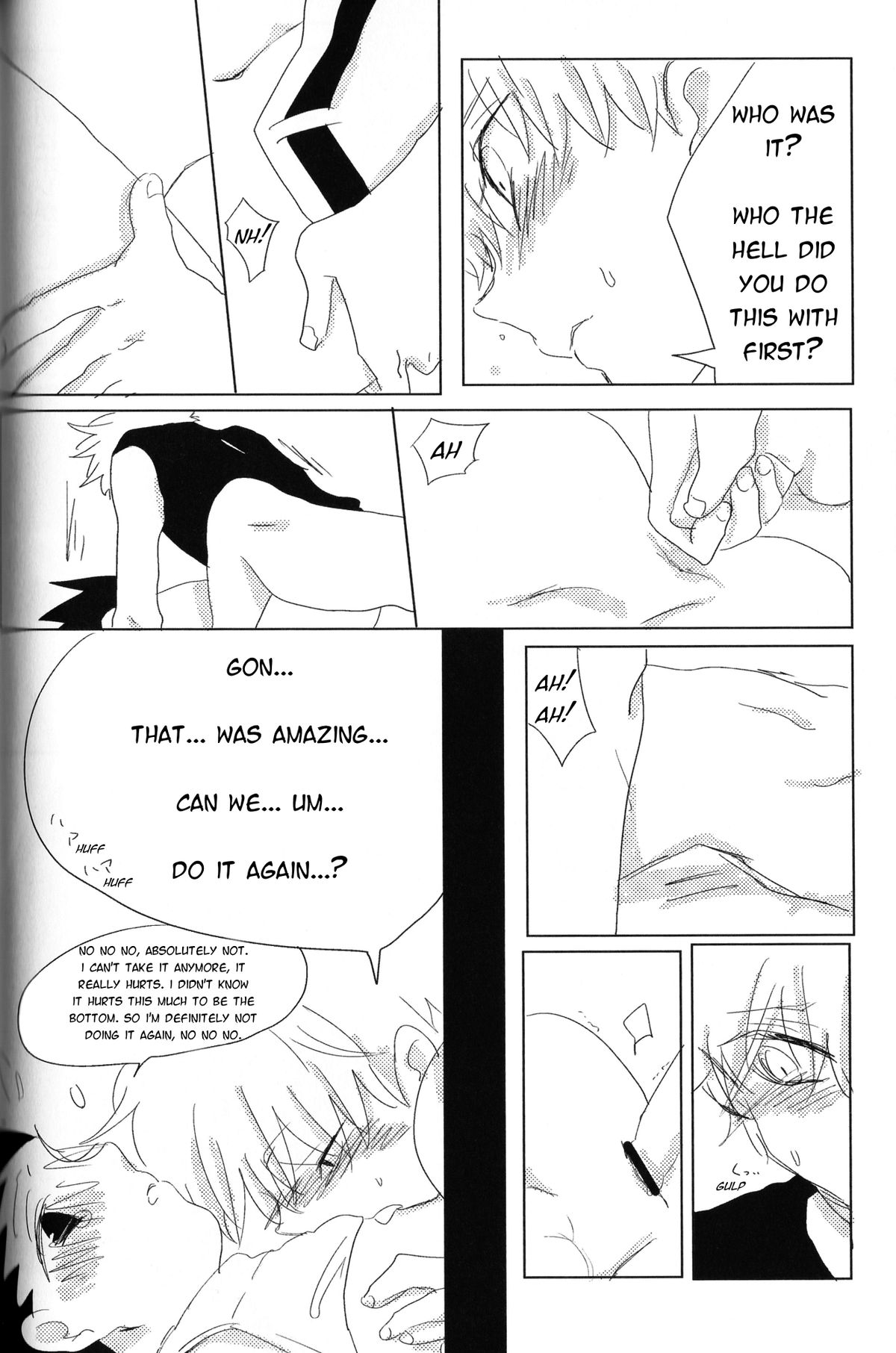 [@-あっとまぁく- (よろず)] LOVE ME (ハンター×ハンター) [英訳]