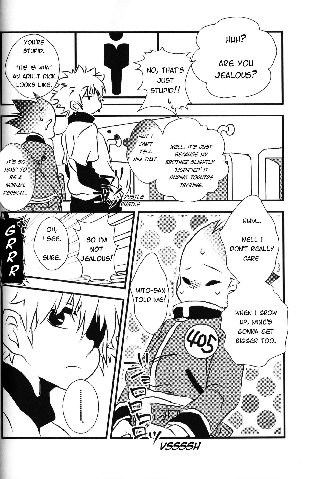 [@-あっとまぁく- (よろず)] LOVE ME (ハンター×ハンター) [英訳]