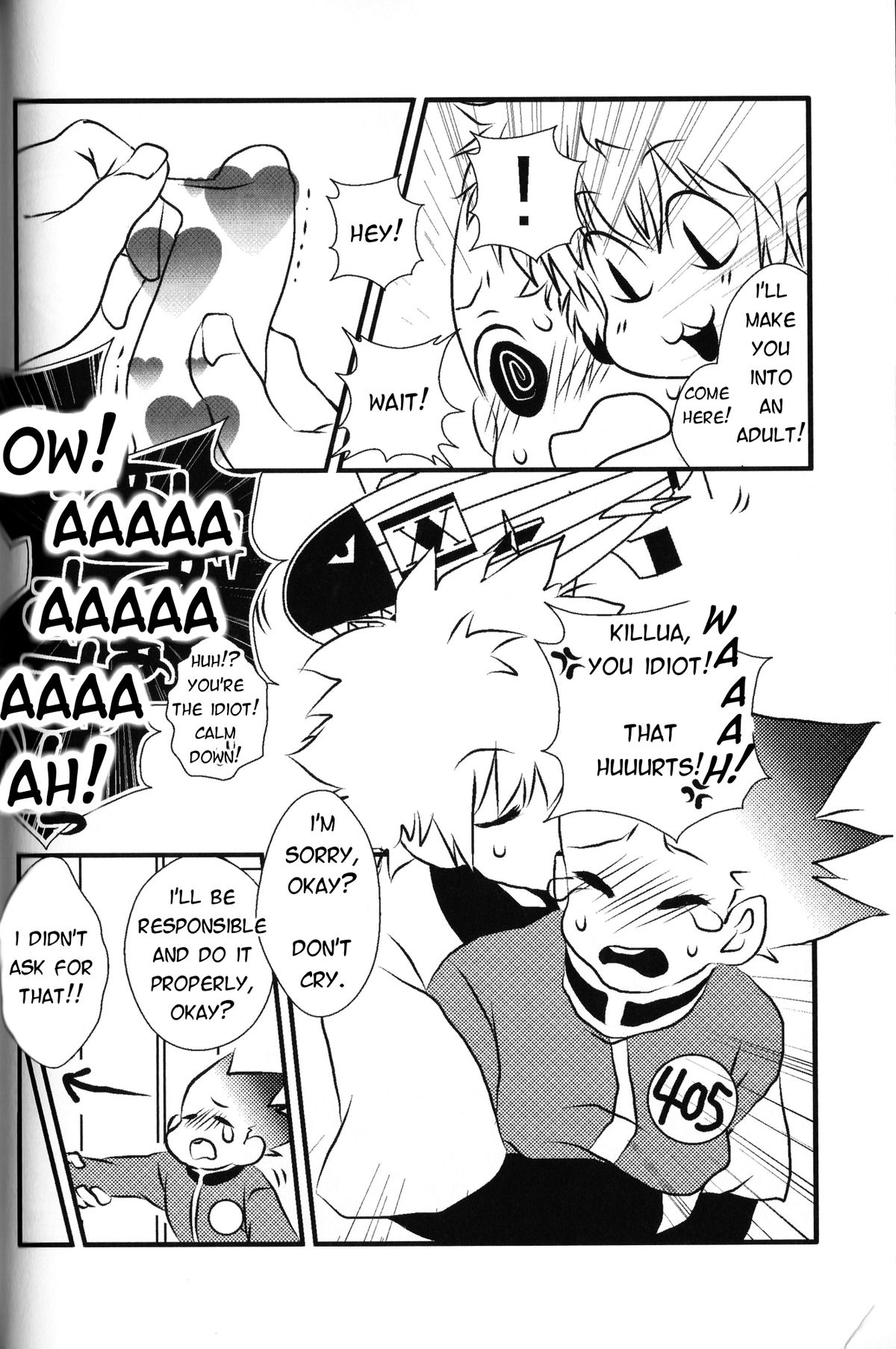 [@-あっとまぁく- (よろず)] LOVE ME (ハンター×ハンター) [英訳]