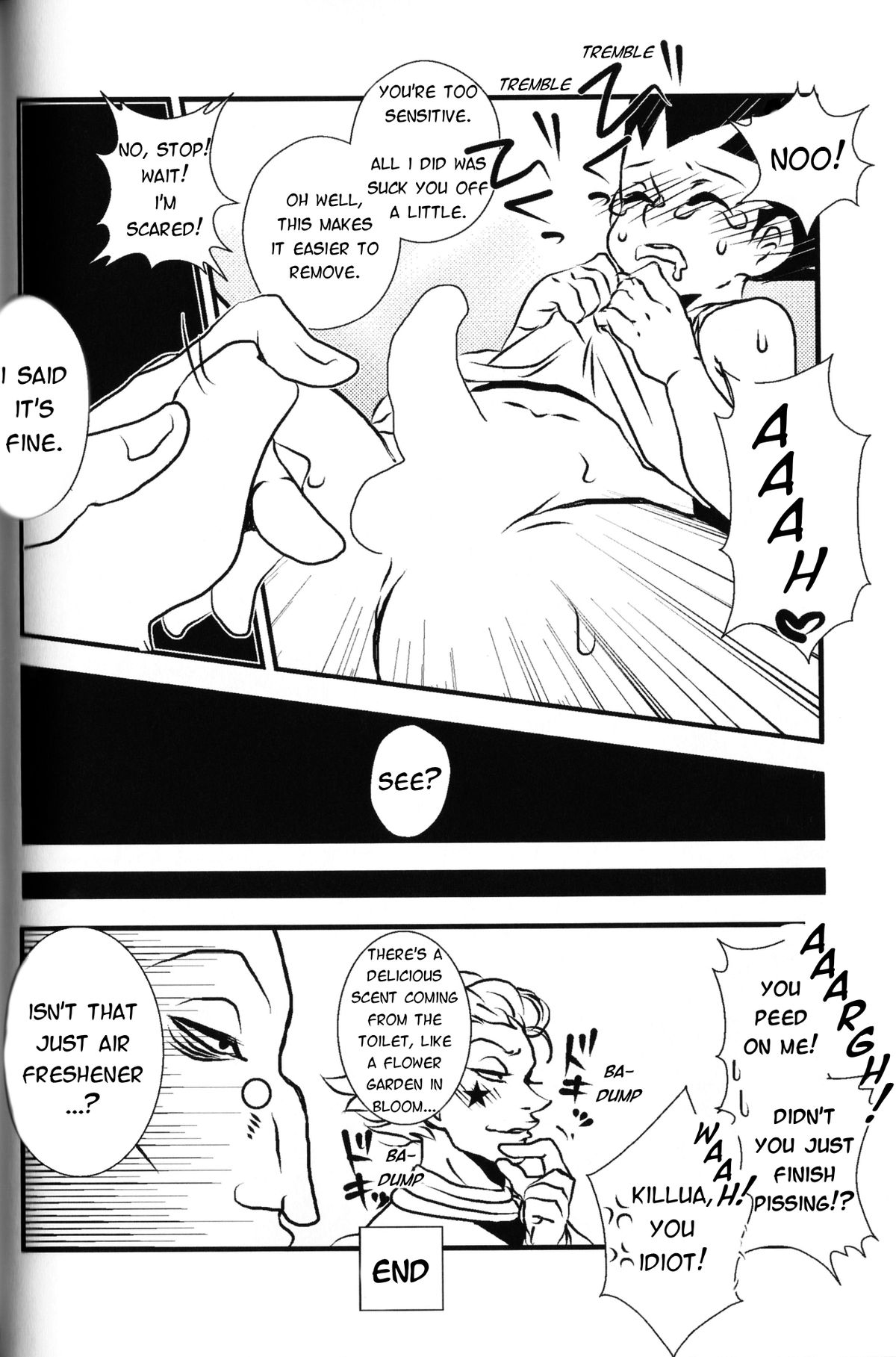 [@-あっとまぁく- (よろず)] LOVE ME (ハンター×ハンター) [英訳]