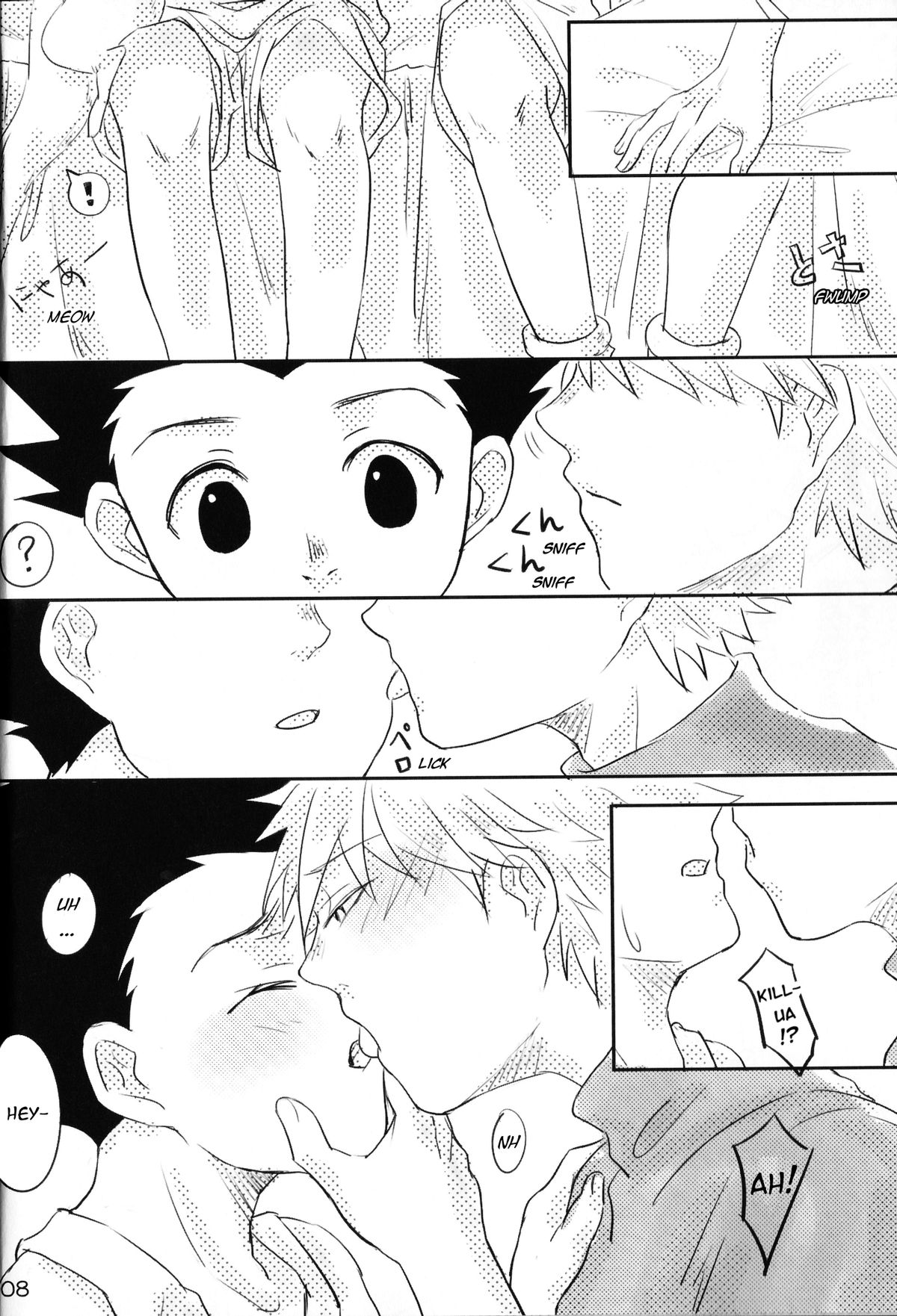 [@-あっとまぁく- (よろず)] LOVE ME (ハンター×ハンター) [英訳]