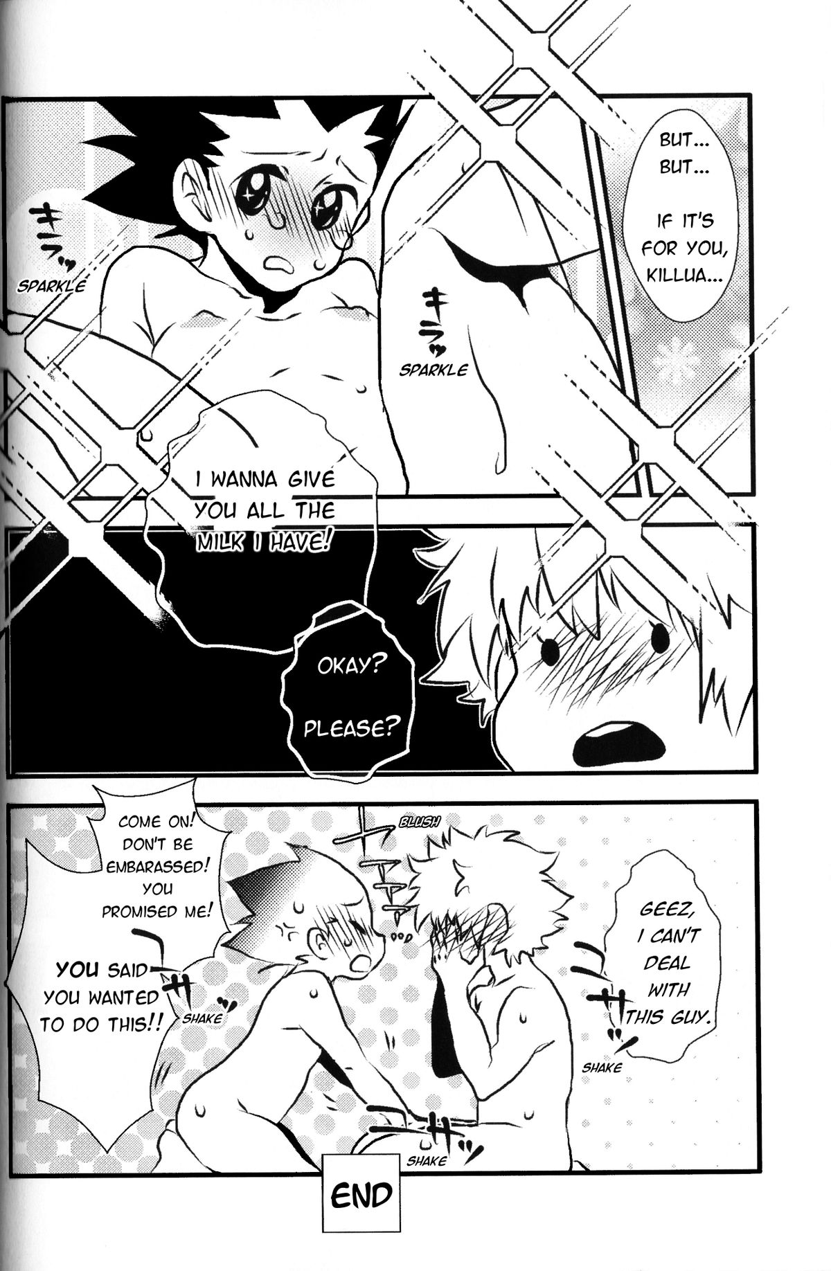 [@-あっとまぁく- (よろず)] LOVE ME (ハンター×ハンター) [英訳]