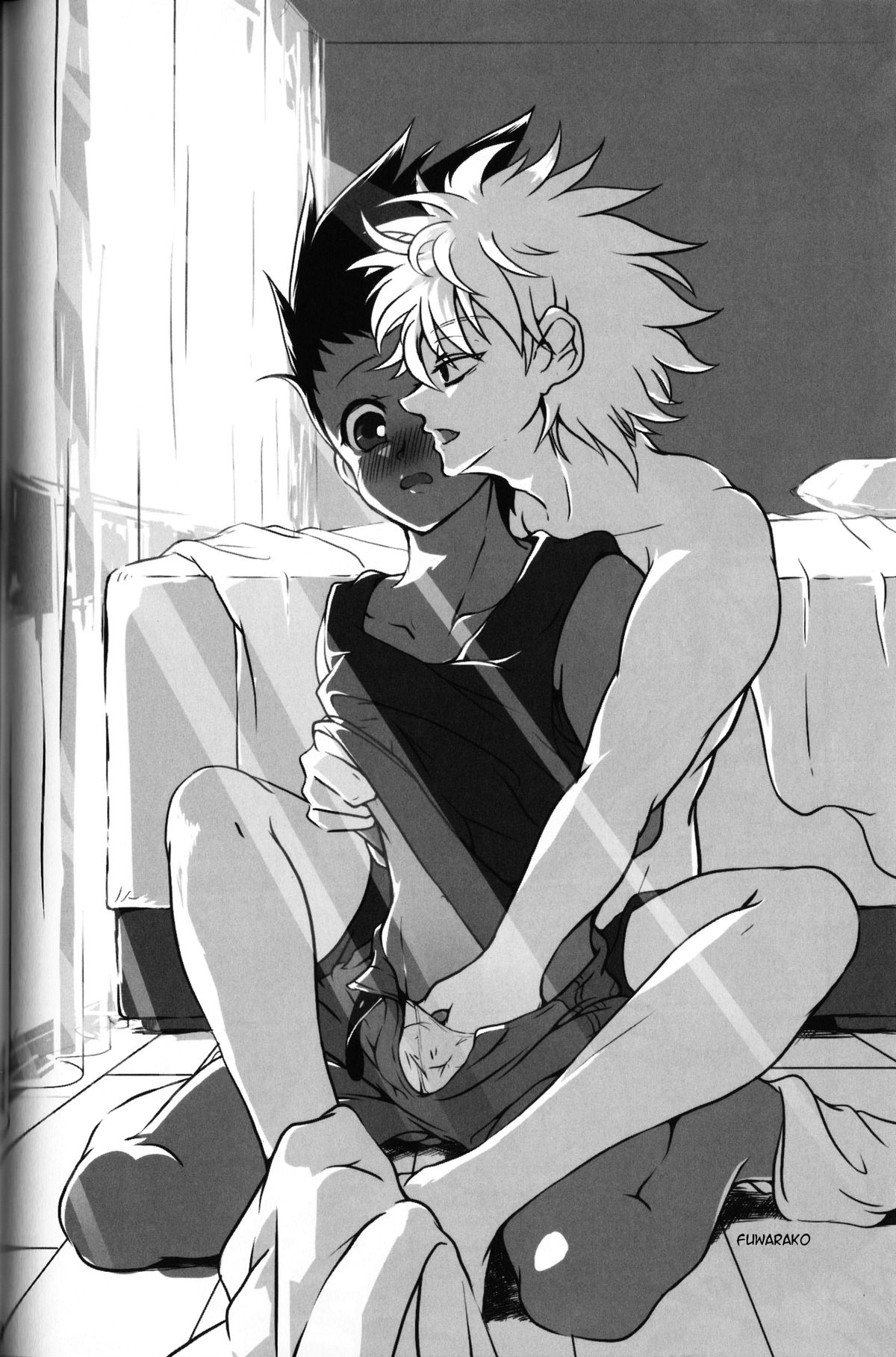 [@-あっとまぁく- (よろず)] LOVE ME (ハンター×ハンター) [英訳]