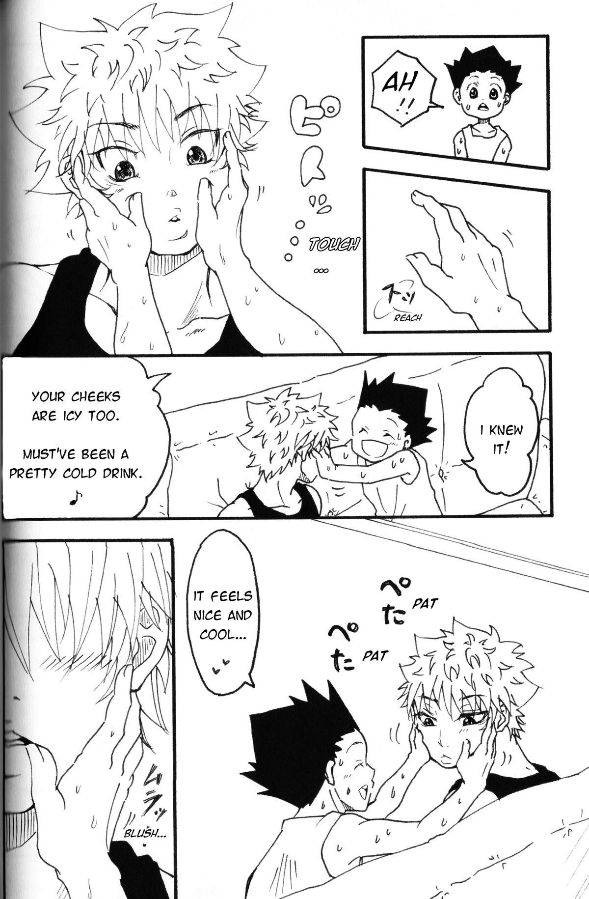 [@-あっとまぁく- (よろず)] LOVE ME (ハンター×ハンター) [英訳]