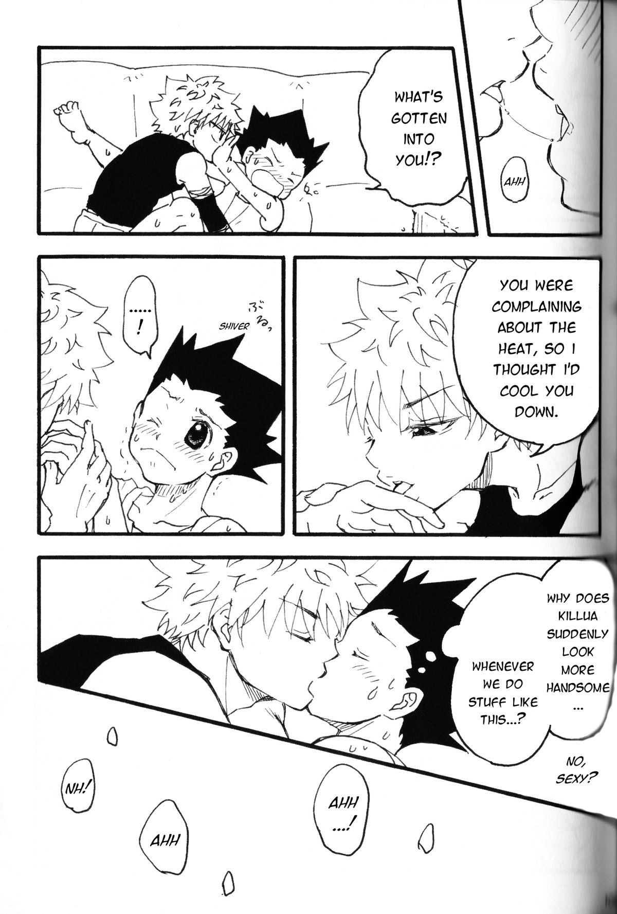 [@-あっとまぁく- (よろず)] LOVE ME (ハンター×ハンター) [英訳]