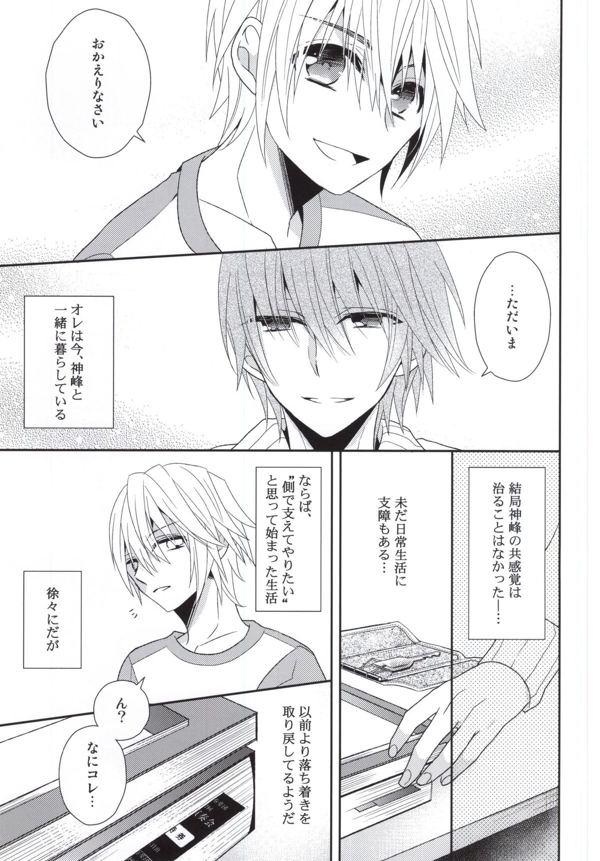 (HARUCC20) [Dogfes (sio)] ふたりだけの世界 (SOULCATCHER(腐))