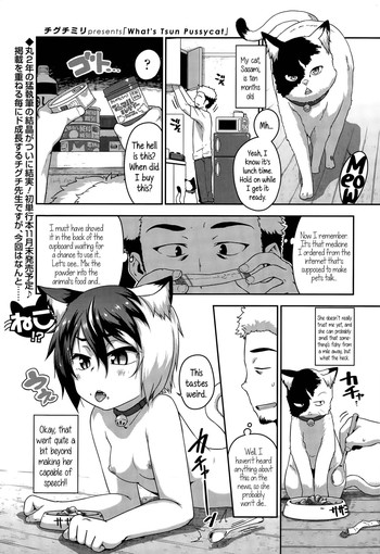 [チグチミリ] What's Tsun Pussycat (COMIC LO 2015年8月号) [英訳]