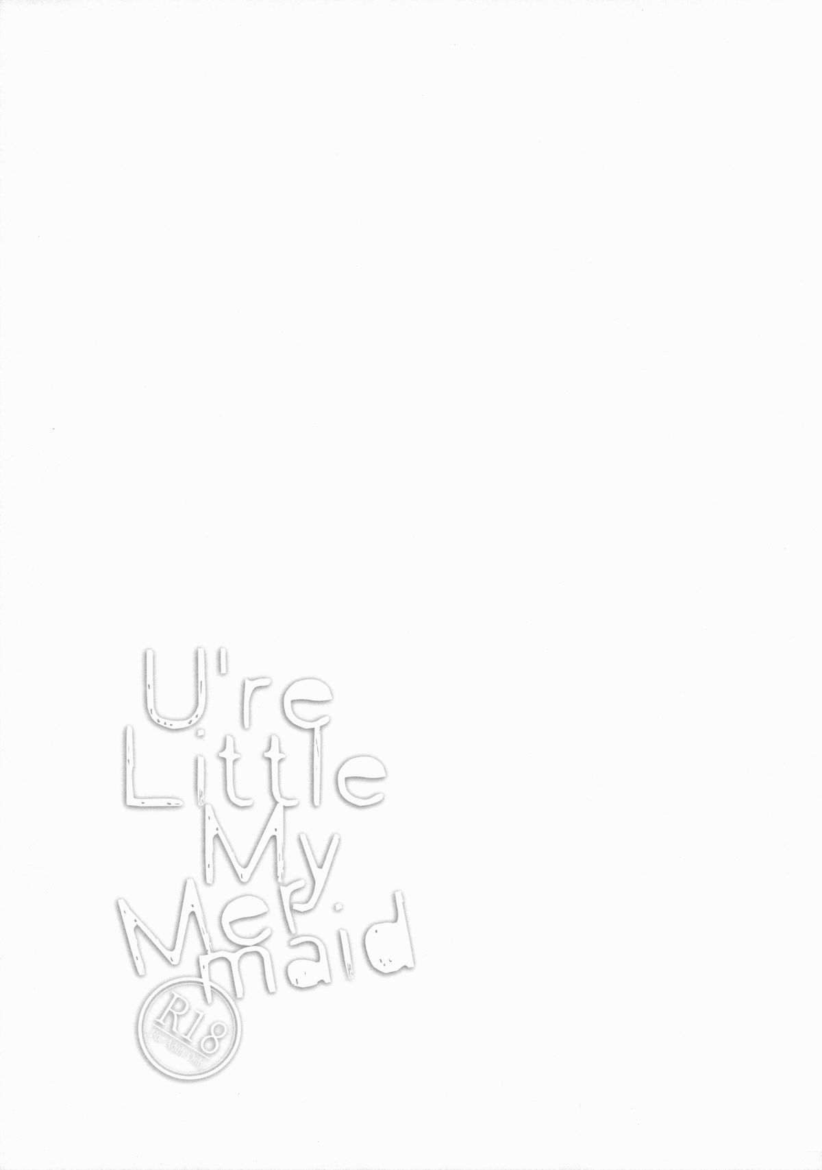 (CSP6) [FRAC (もとみやみつき)] U're Little My Mermaid (艦隊これくしょん -艦これ-)