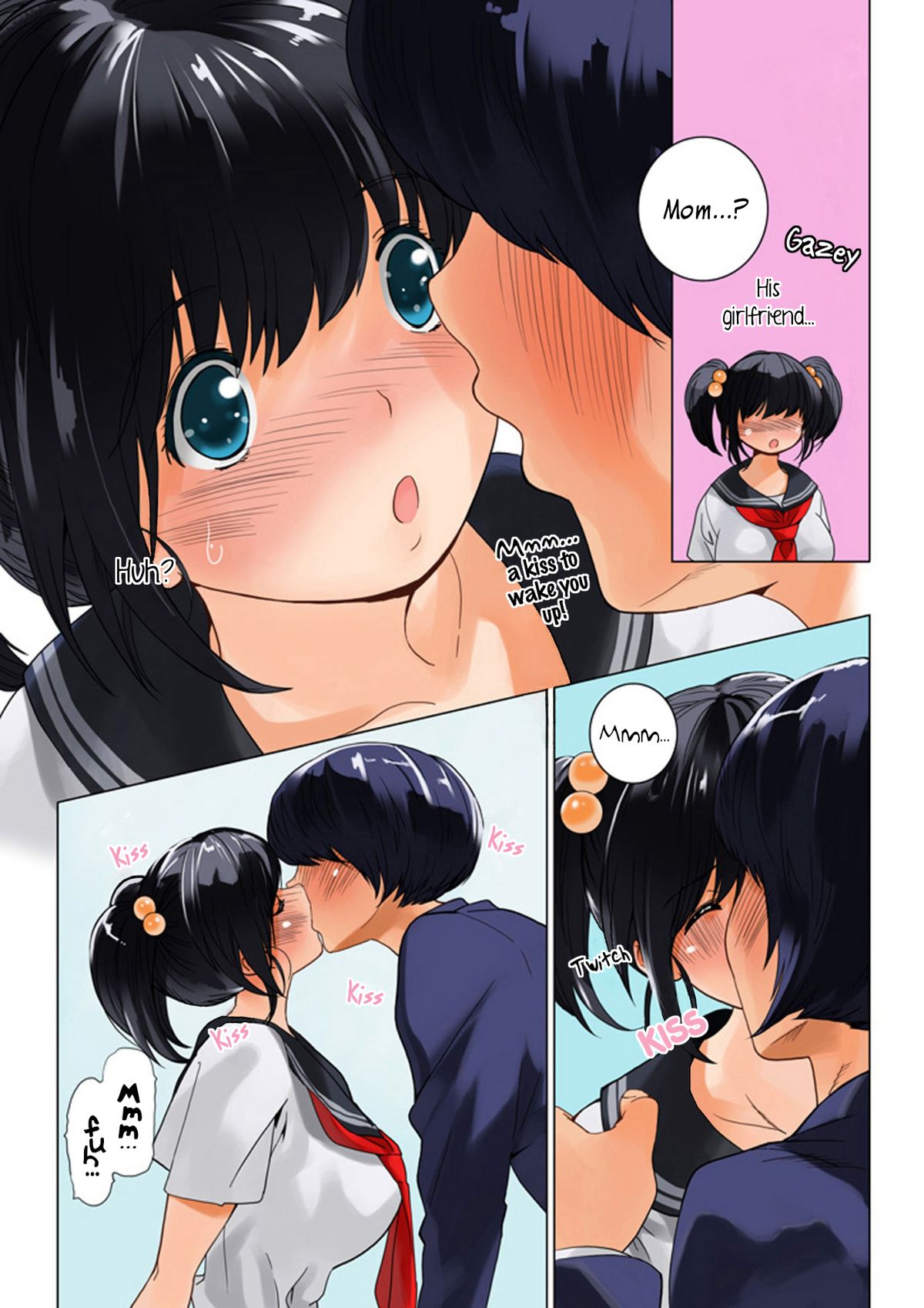 [MilkyBox (Qoopie)] おママごと 長谷川さんちの親子関係 二話目「母と制服」 [英訳]