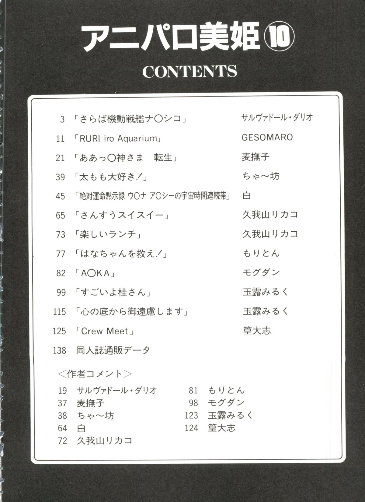 [アンソロジー] アニパロ美姫 10 (よろず)