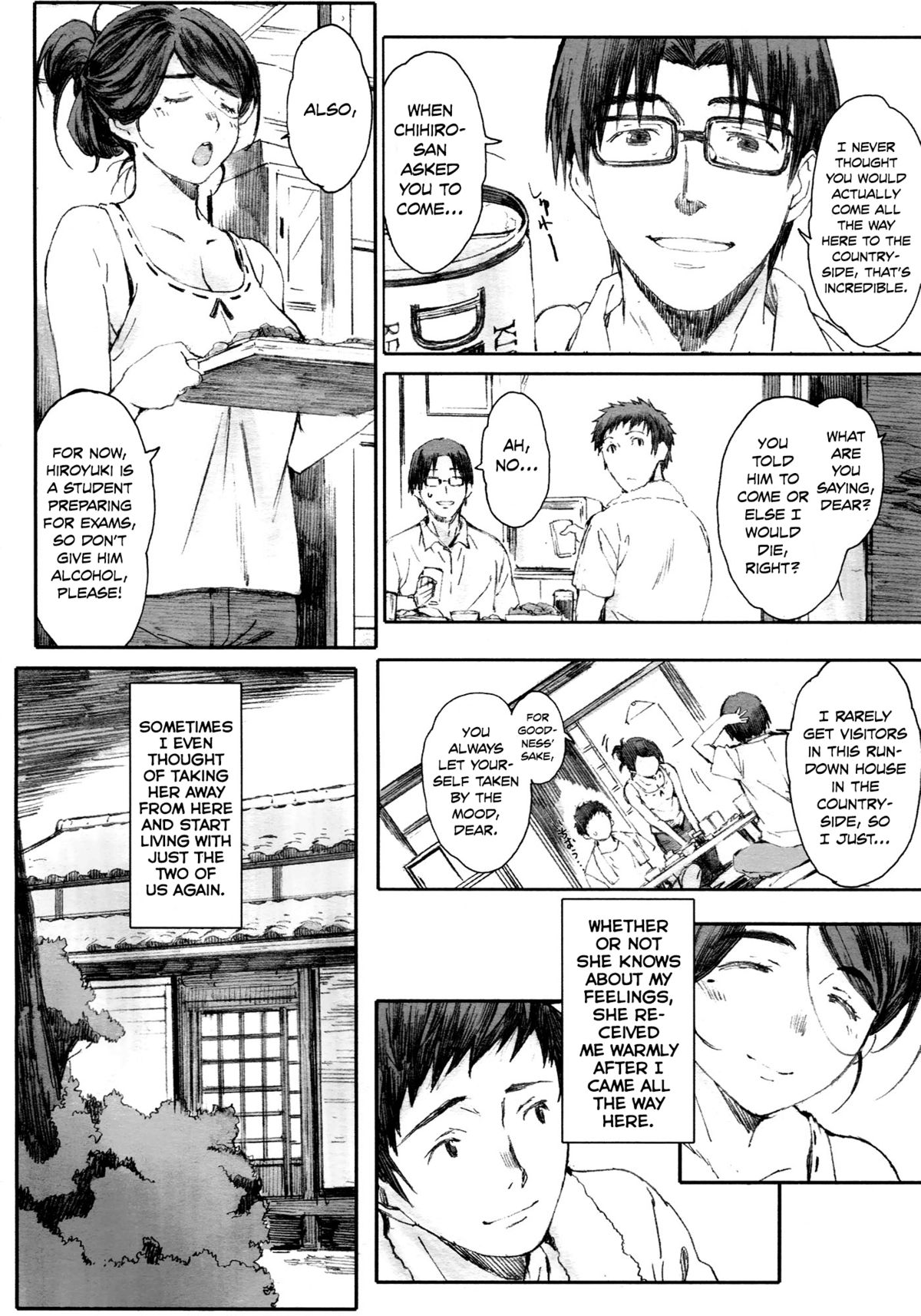 [荒井啓] 夏のはて (コミックメガストア 2012年10月号) [英訳]