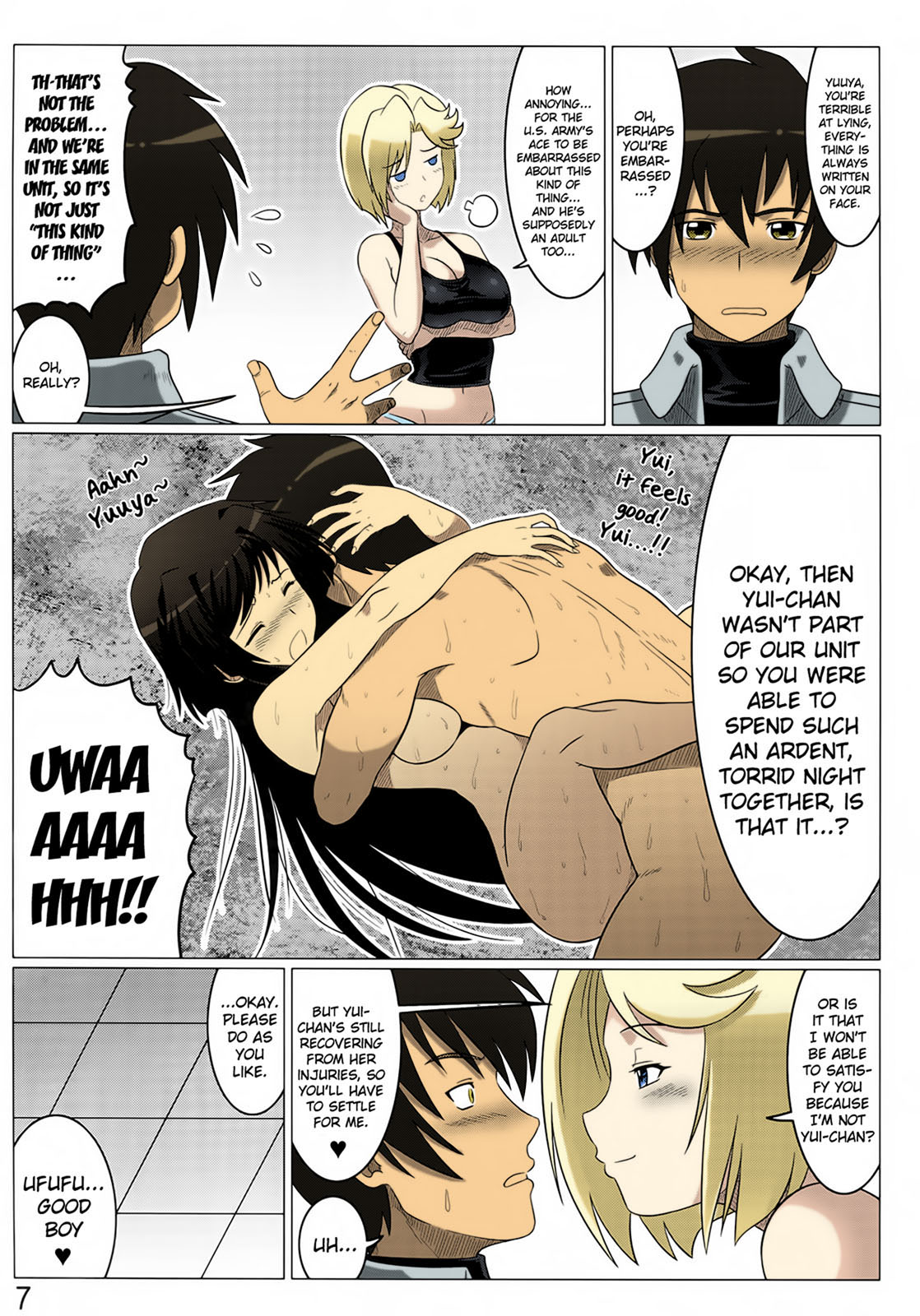 (C83) [LEYMEI] アルゴスの戦乙女たち (マブラヴ オルタネイティブ トータル・イクリプス) [英訳] [カラー化]