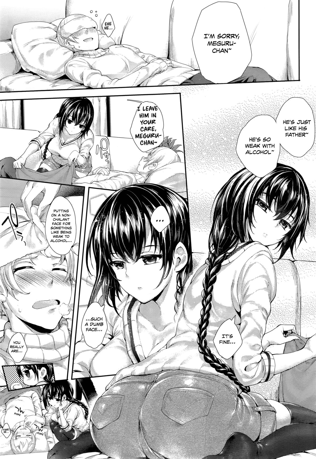 [睦茸] めぐりドコロ 第1-4話 [英訳]