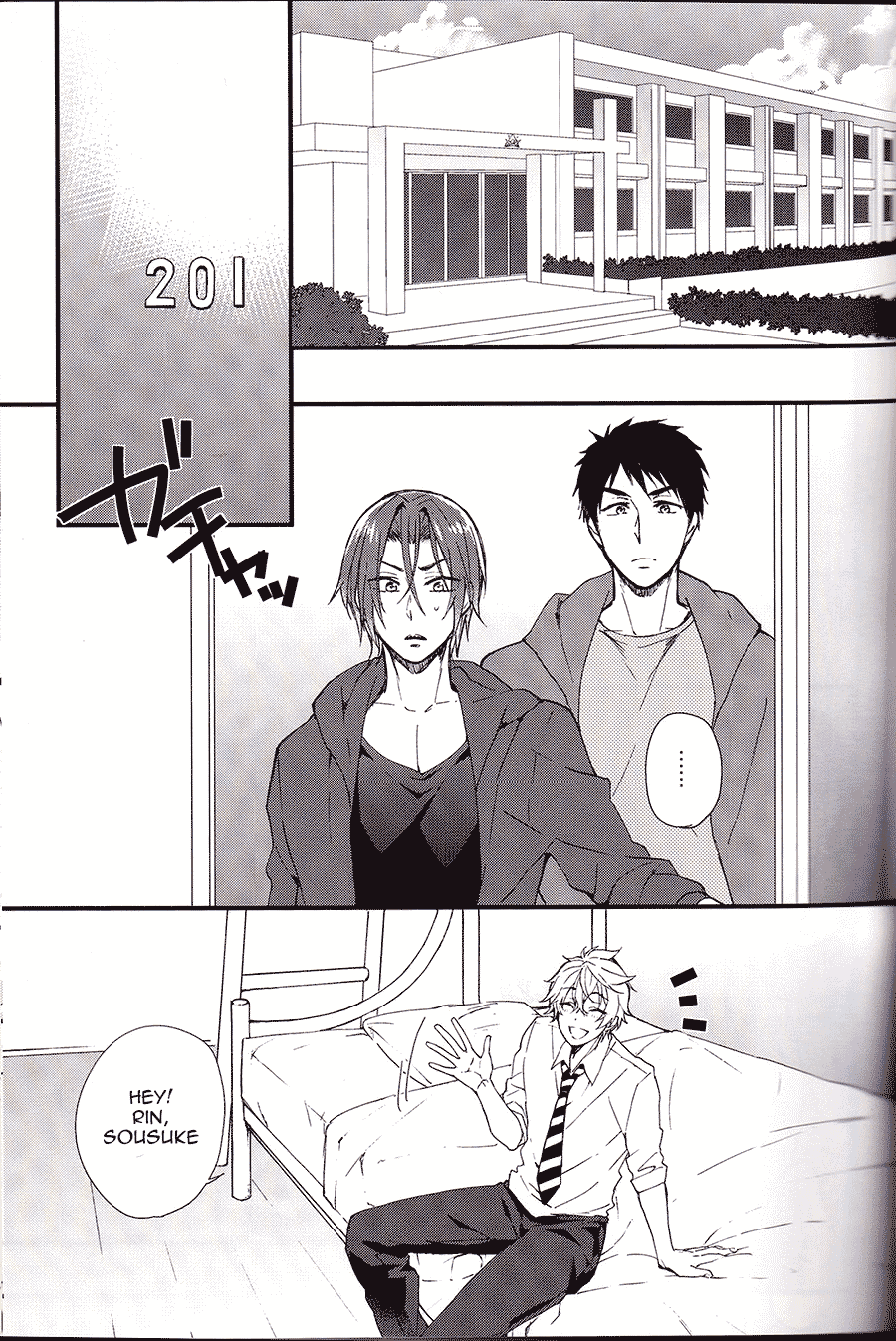 (Splash!) [SKYJACK (北島)] さのさん! (Free!) [英訳]