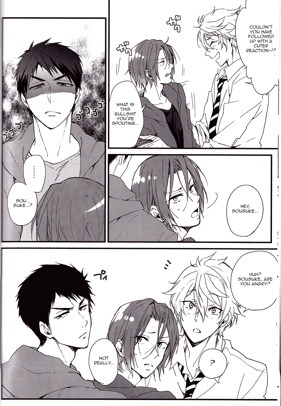 (Splash!) [SKYJACK (北島)] さのさん! (Free!) [英訳]
