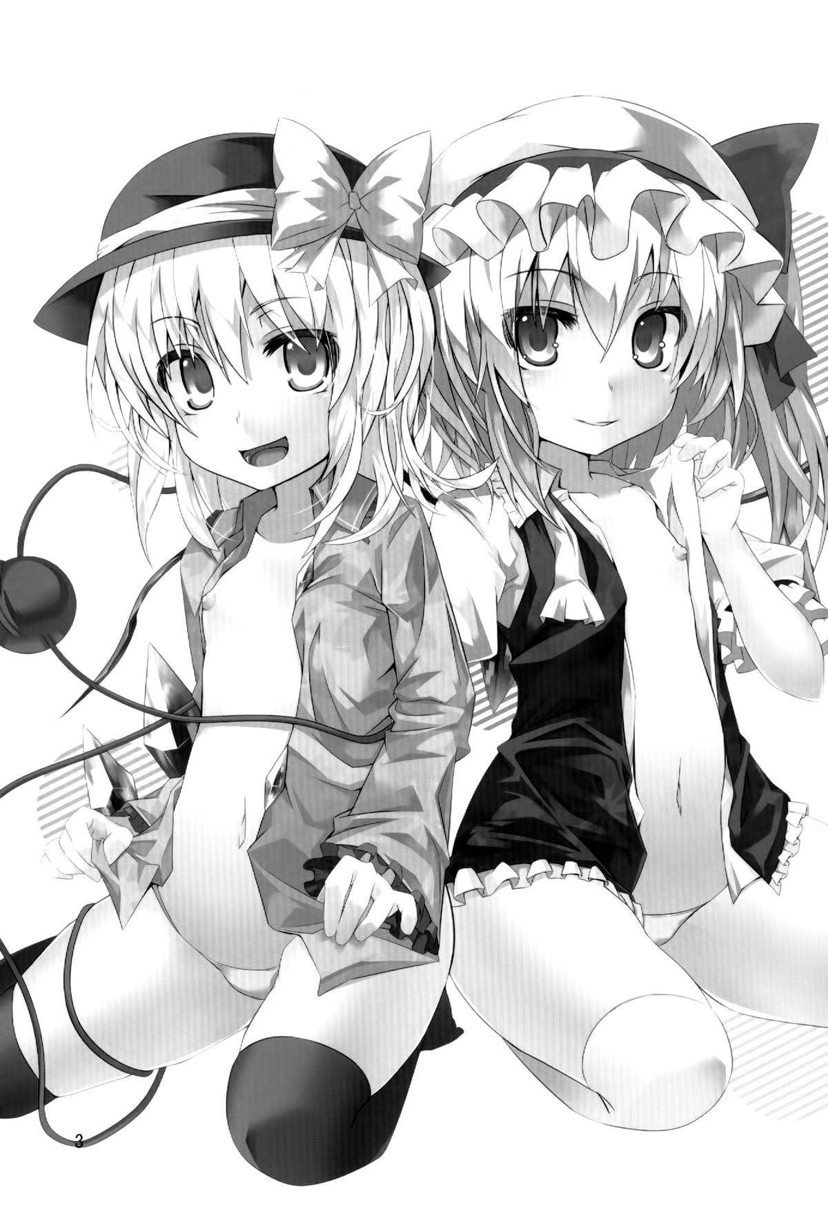 (C84) [天使の羽 (蘭戸せる)] こいしたい ふらんしたい (東方Project) [中国翻訳]