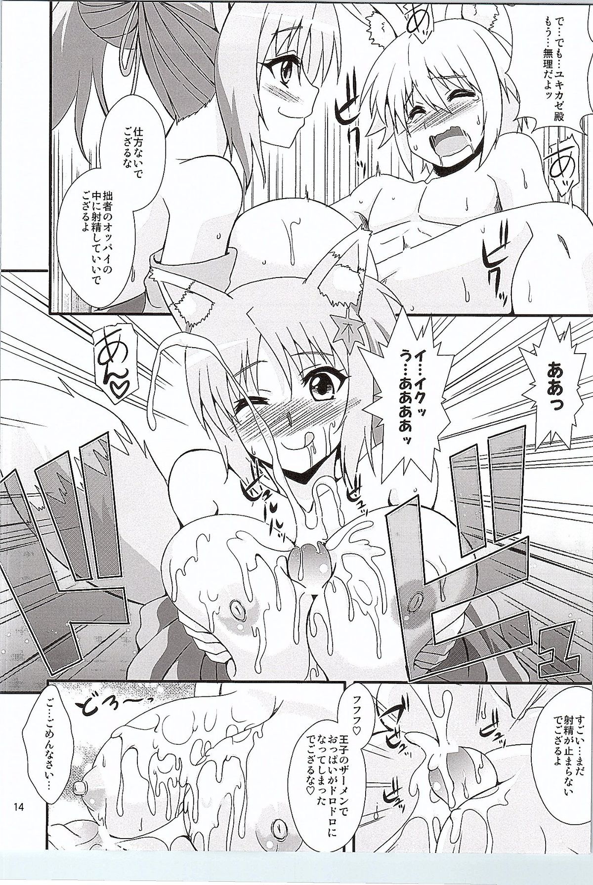 (COMIC1☆9) [Take Out (是露巣)] 雪のように風のように (DOG DAYS)