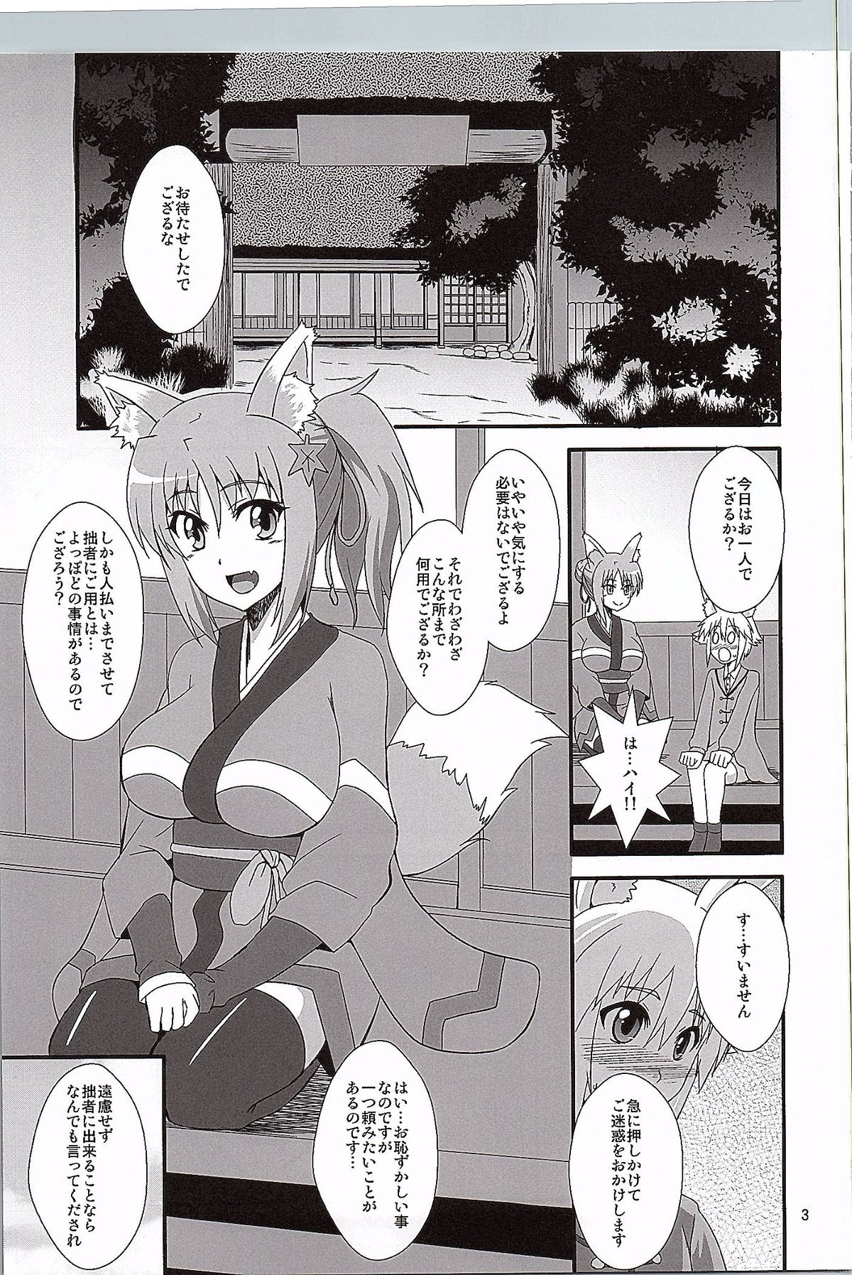 (COMIC1☆9) [Take Out (是露巣)] 雪のように風のように (DOG DAYS)