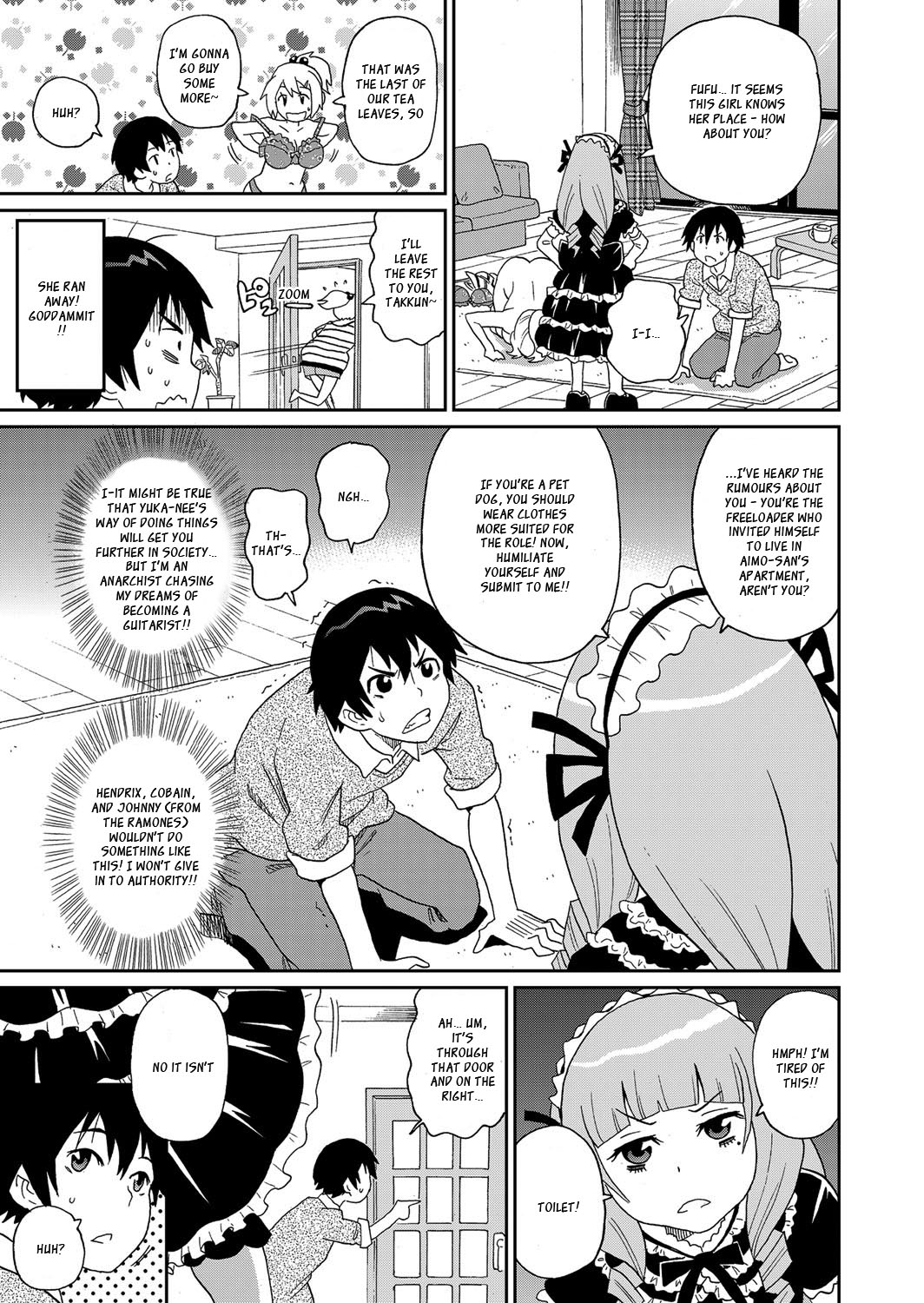 [ジョン・K・ペー太] わくわくone-sans 第1-7話 [英訳]