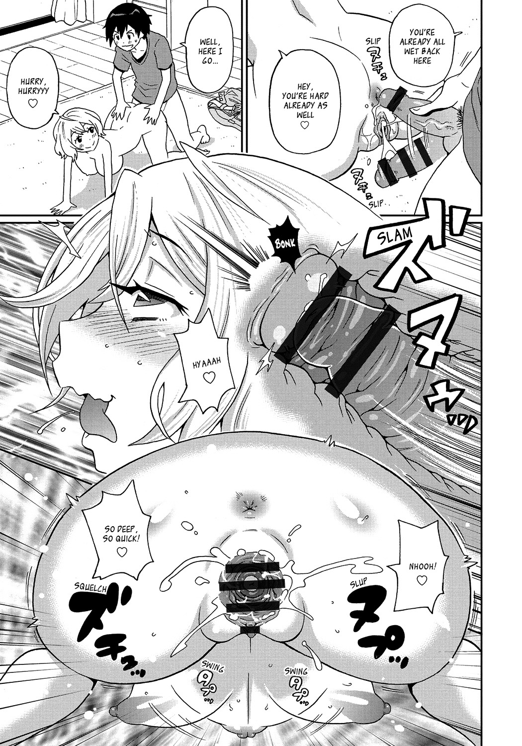 [ジョン・K・ペー太] わくわくone-sans 第1-7話 [英訳]