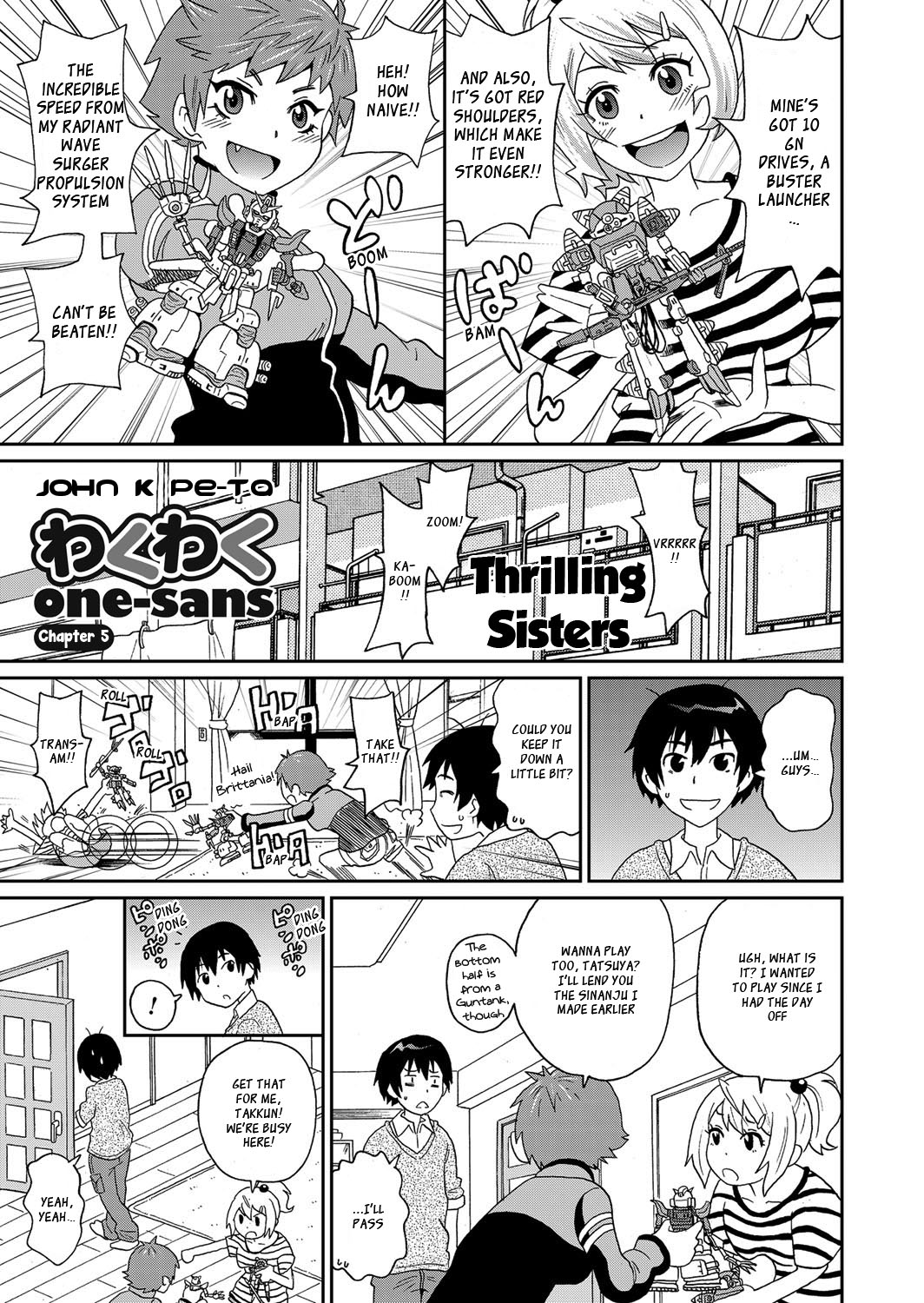 [ジョン・K・ペー太] わくわくone-sans 第1-7話 [英訳]