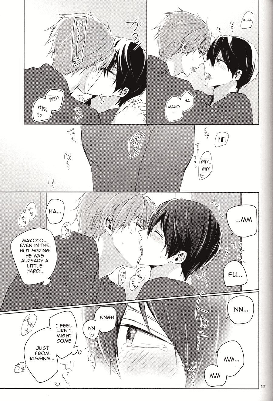 (恋愛サバイバル3) [Sneeeze (くぶ)] 末永くお幸せに! (Free!) [英訳]