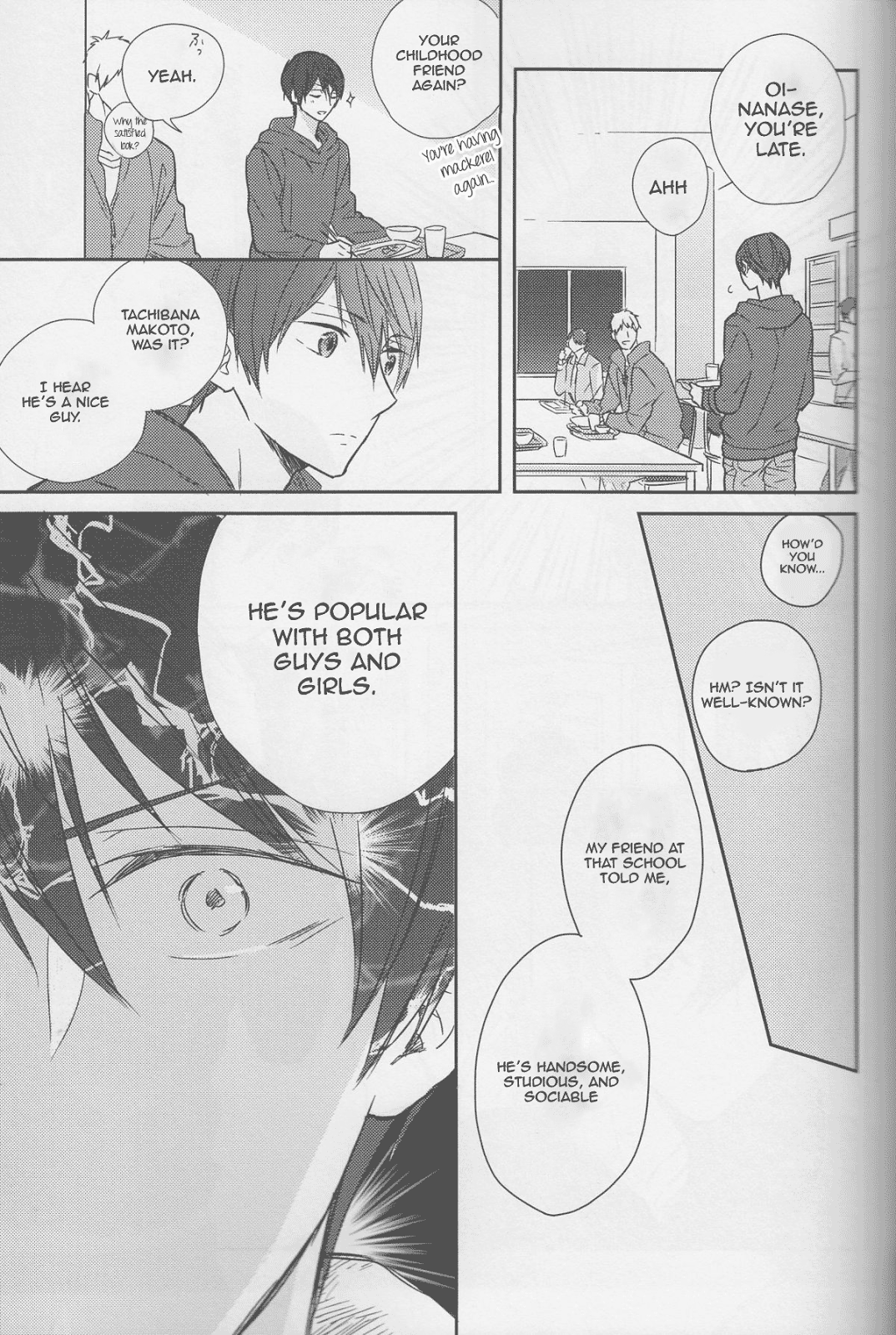 (C87) [Sneeeze (くぶ)] ハルちゃんはものたりない。 (Free!) [英訳]