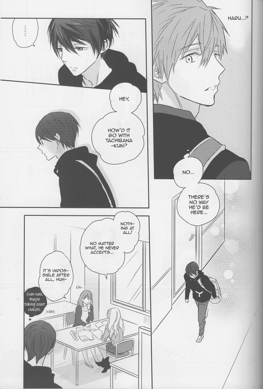 (C87) [Sneeeze (くぶ)] ハルちゃんはものたりない。 (Free!) [英訳]