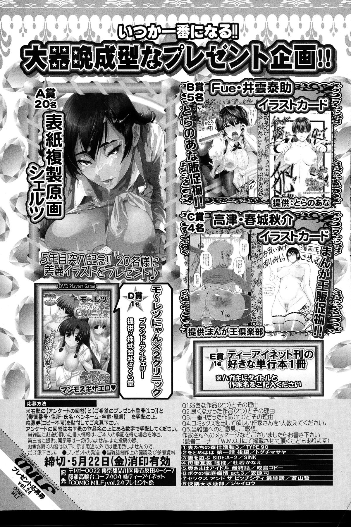 コミックミルフ 2015年6月号 Vol.24