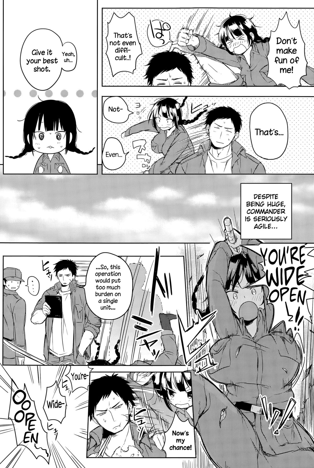 [こち] マオ，がんばりますっ!! (COMIC アンスリウム 024 2015年4月号) [英訳]