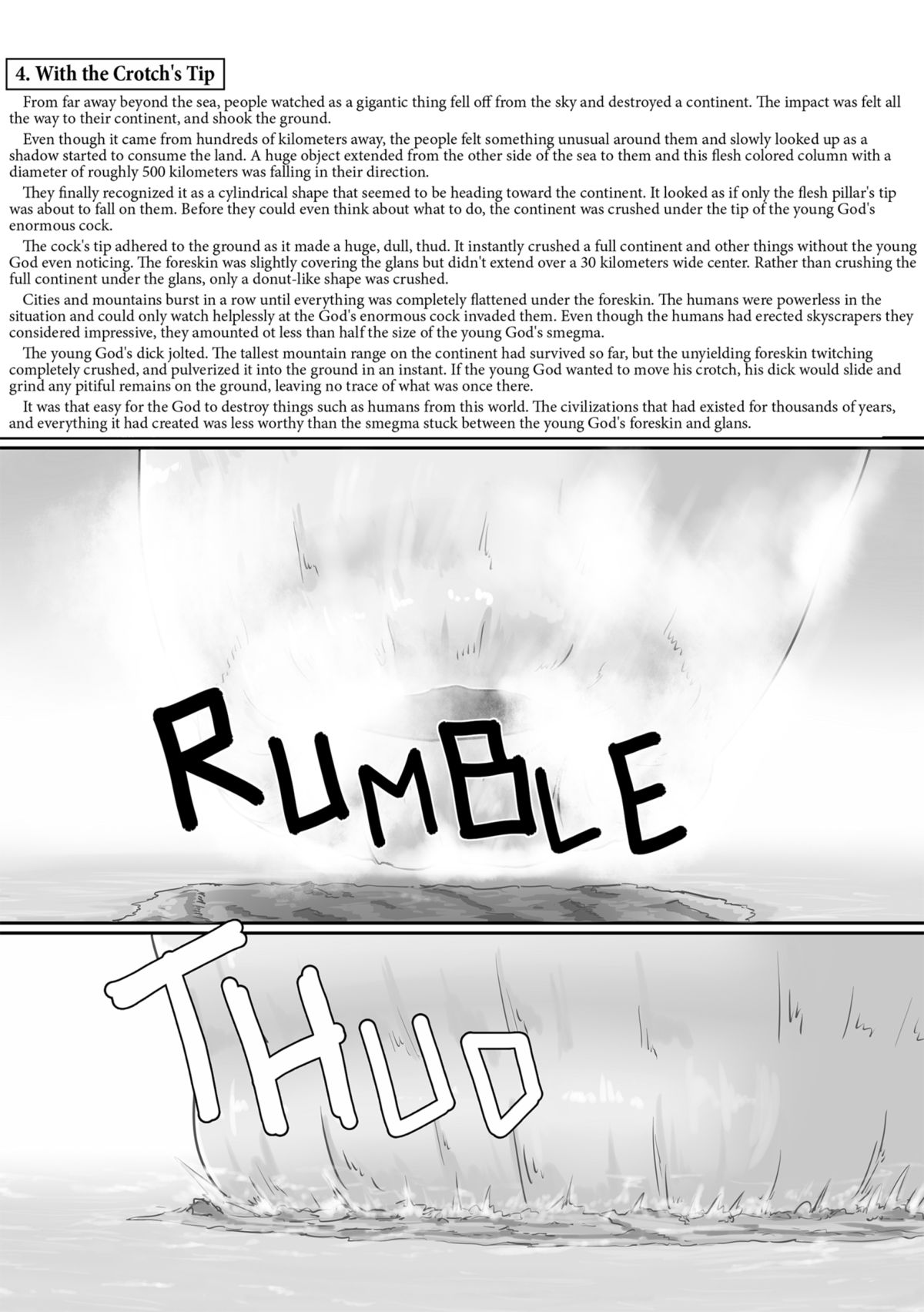 [おちこにうむ (寺田落子)] 超巨大男の娘詰め合わせ本 [英訳] [DL版]