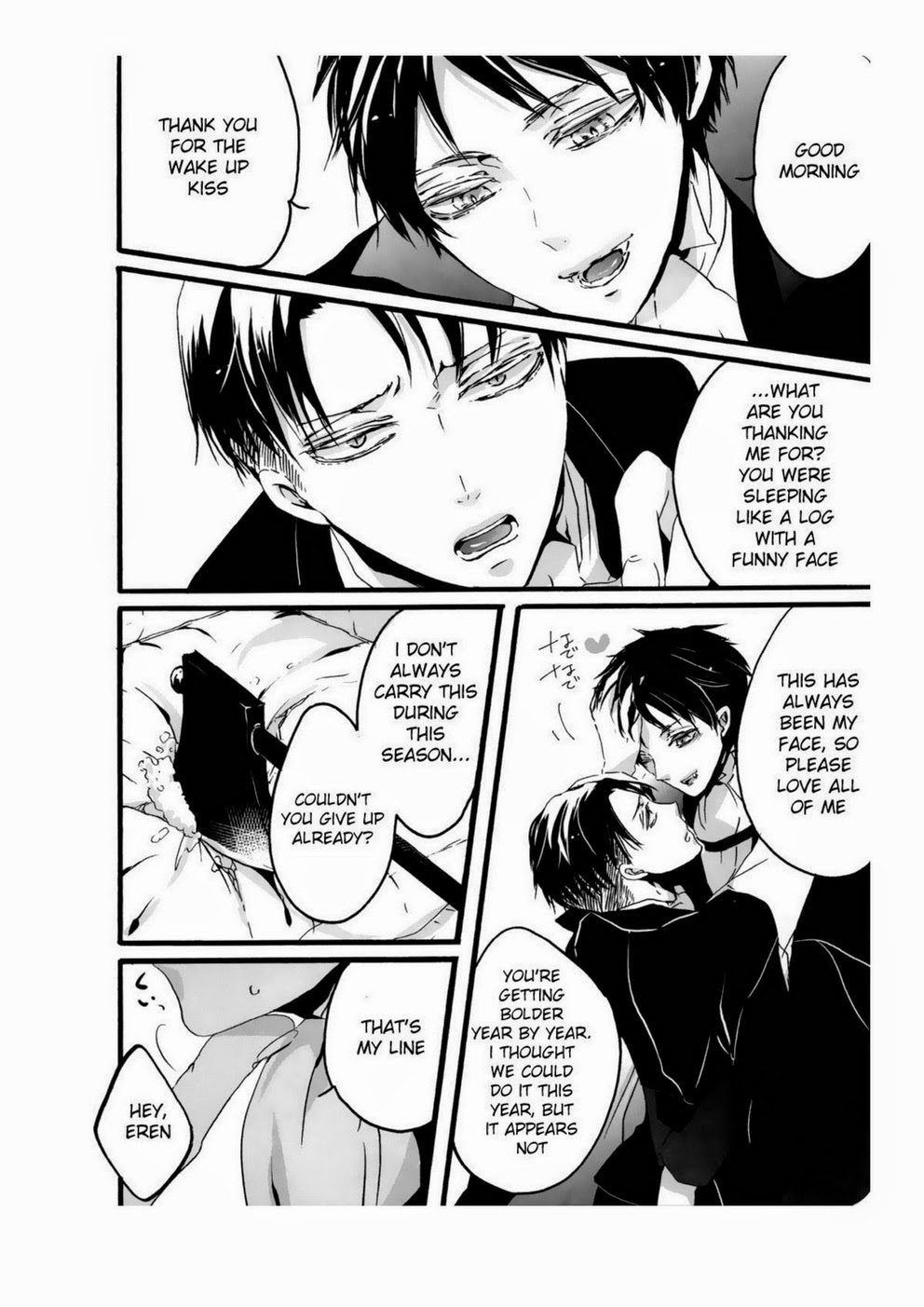 [KSK。] /ハルチカ] Love Me to the Bone！ （進撃の巨人）[英語]