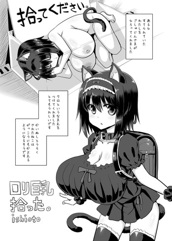 [ishioto] ロリ巨乳拾った。
