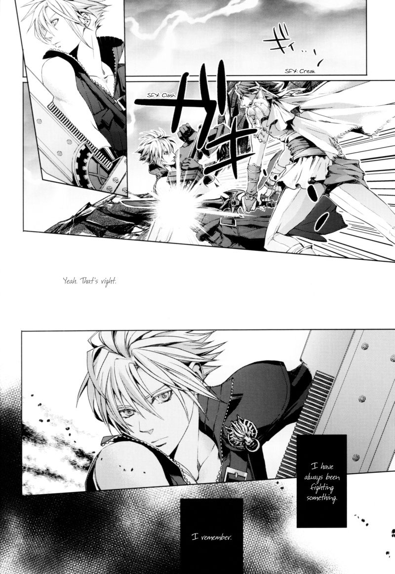 (C80) [nightflight (ユイ)] 記憶の庭 1 (ディシディア ファイナルファンタジー) [英訳]