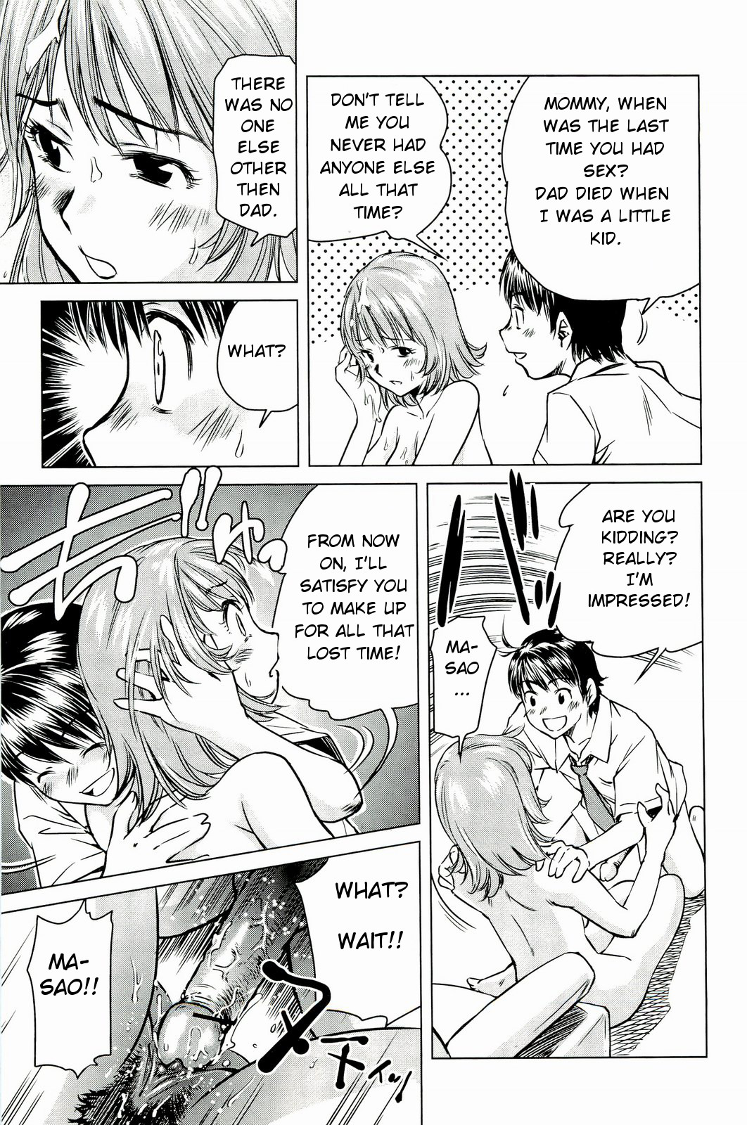 [PURUpyon 西東] ママは僕に戀をする [英訳]