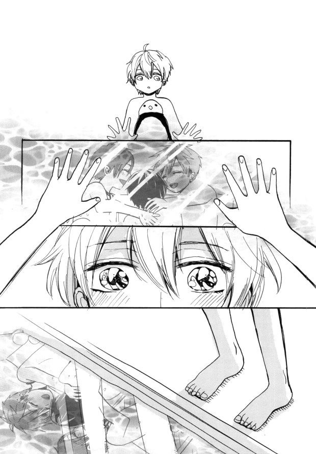 (恋愛自由形!entry2) [hn (ぴろり)] キラーホエールキラー (Free!) [英訳]